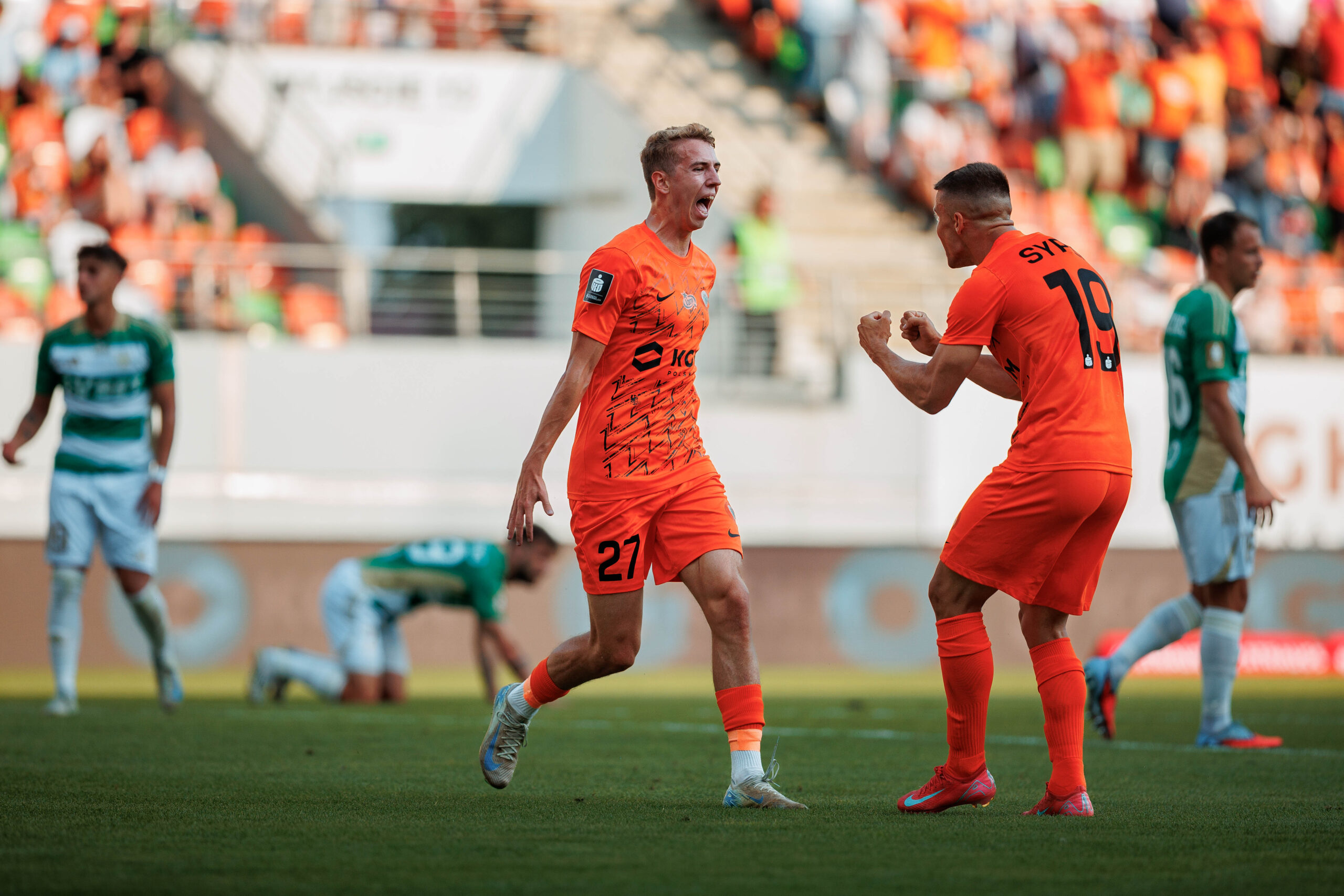 2025.08.15 Lubin
Pilka nozna PKO Ekstraklasa sezon 2024/2025
KGHM Zaglebie Lubin - Lechia Gdansk
N/z Gol bramka radosc Bartlomiej Kludka Jakub Sypek
Foto Tomasz Folta / PressFocus

2025.08.15 Lubin
Football PKO Ekstraklasa season 2024/2025
KGHM Zaglebie Lubin - Lechia Gdansk
Gol bramka radosc Bartlomiej Kludka Jakub Sypek
Credit: Tomasz Folta / PressFocus