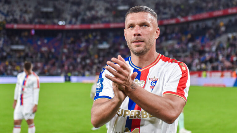 2025.08.23 Zabrze
Pilka nozna PKO BP Ekstraklasa Sezon 2025/2026
Gornik Zabrze - GKS Katowice
N/z Lukas Podolski, radosc, wygrana, zwyciestwo
Foto Marcin Bulanda / PressFocus

2025.08.23 Zabrze
Football Polish PKO BP Ekstraklasa League Season 2025/2026
Gornik Zabrze - GKS Katowice
Lukas Podolski, radosc, wygrana, zwyciestwo
Credit: Marcin Bulanda / PressFocus