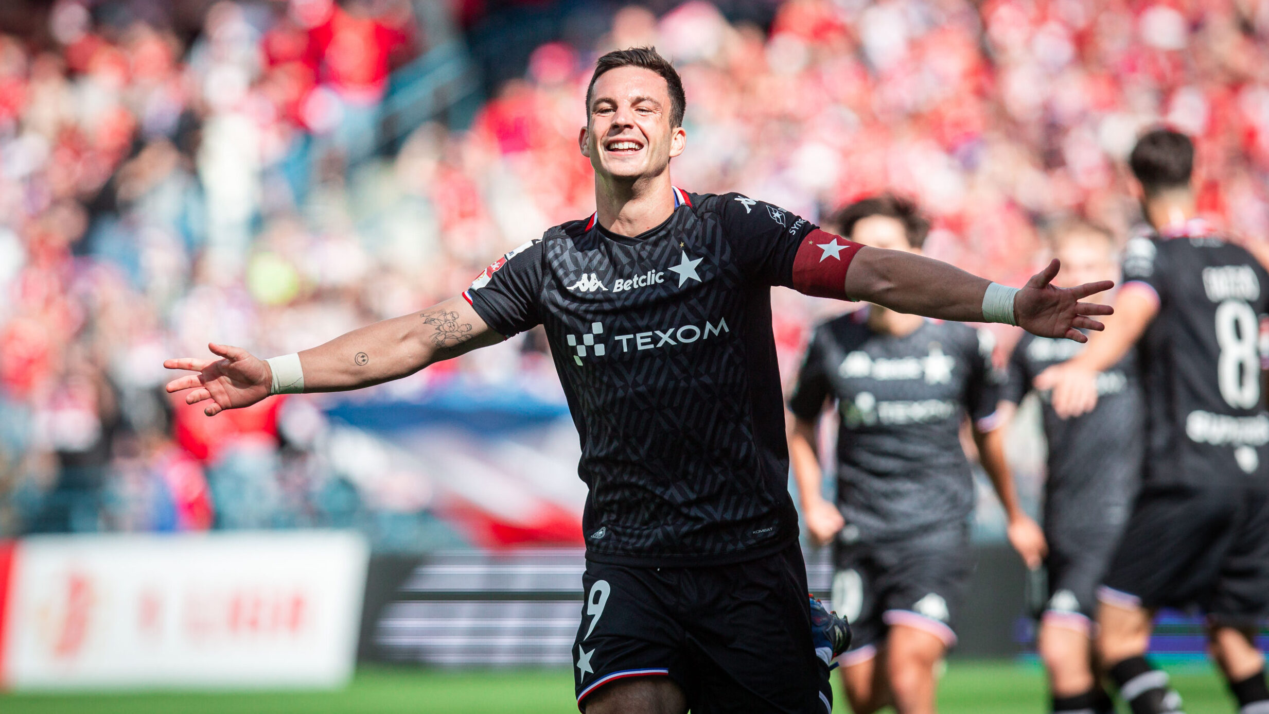 2025.08.24 Krakow
Pilka nozna, Betclic I liga, sezon 2025/2026
Wisla Krakow - Slask Wroclaw
N/z Angel Rodado gol radosc bramka goal
Foto Mateusz Porzucek PressFocus

2025.08.24 Krakow
Football, Polish league, second level, 2025/2026
Wisla Krakow - Slask Wroclaw
Angel Rodado gol radosc bramka goal
Credit: Mateusz Porzucek PressFocus