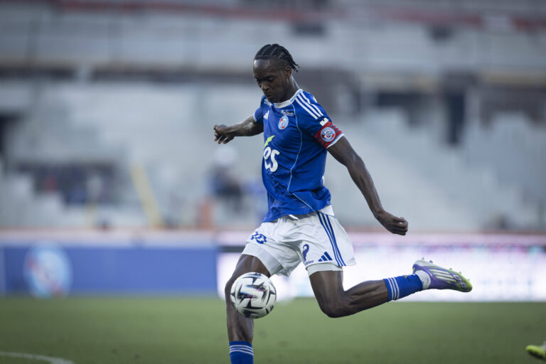 Emanuel Emegha #10 Racing de Strasbourg - Photo :  elyxandro cegarra / Elyxandro Cegarra / Psnewz / SIPA /00313149_0136//Credit:PSNEWZ/SIPA/2508242051

24.08.2025 
pilka nozna liga francuska
Racing Strasbourg - Nantes
Foto PSNEWZ/SIPA / Sipa / PressFocus 
POLAND ONLY!!