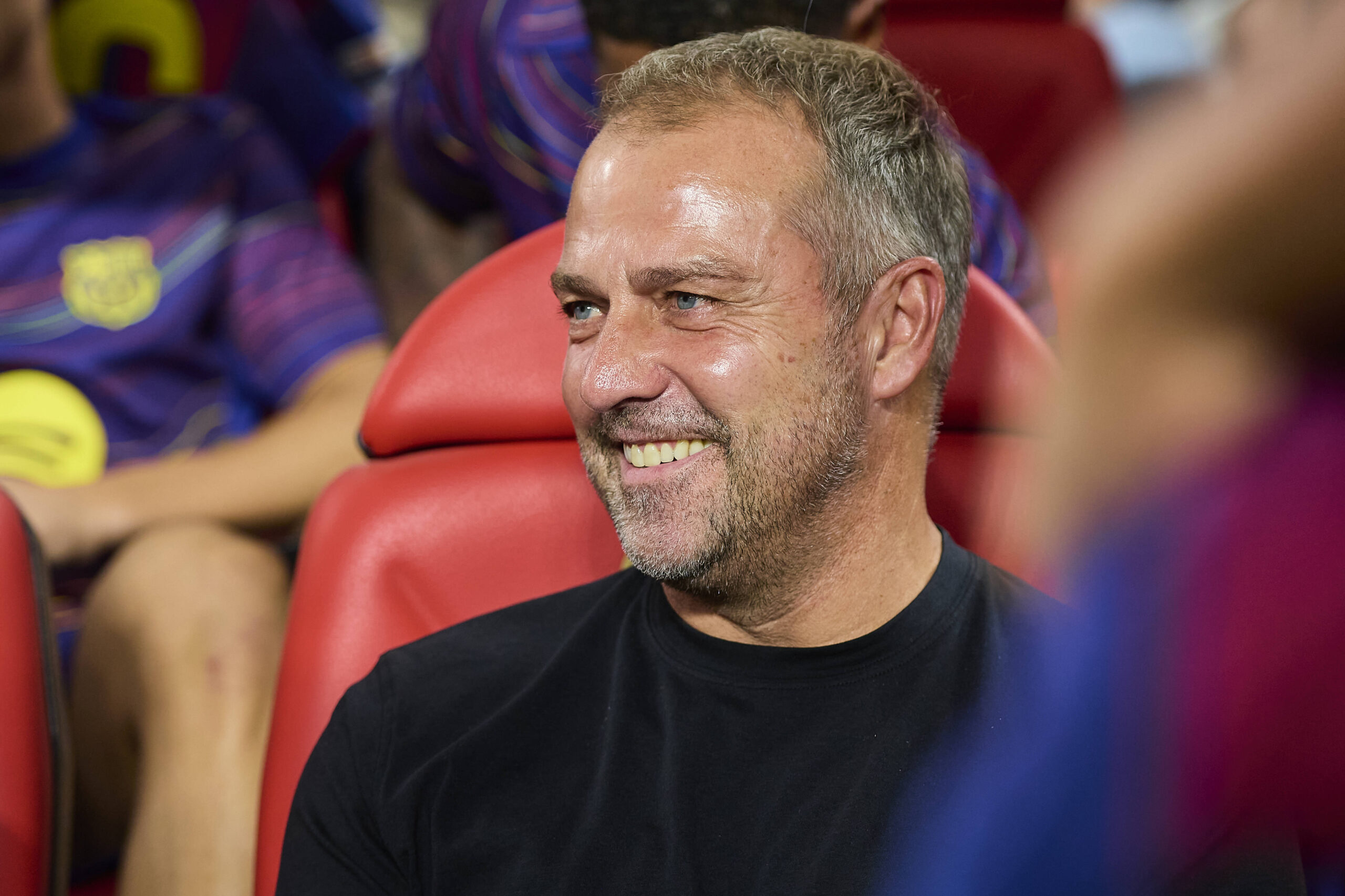Rayo Vallecano v FC Barcelona, Barca - LaLiga EA Sports MADRID, SPAIN - AUGUST 31: Hansi Flick, head coach of FC Barcelona looks on prior to the LaLiga EA Sports match between Rayo Vallecano and FC Barcelona at Campo de Futbol de Vallecas on August 31, 2025 in Madrid, Spain. Photo by Francisco Macia/Photo Players Images/Magara Press Madrid Campo de futbol de Vallecas Madrid Spain Copyright: xFranciscoxMaciax
2025.08.31 Madryt
pilka nozna , liga hiszpanska
Rayo Vallecano - FC Barcelona
Foto IMAGO/PressFocus

!!! POLAND ONLY !!!