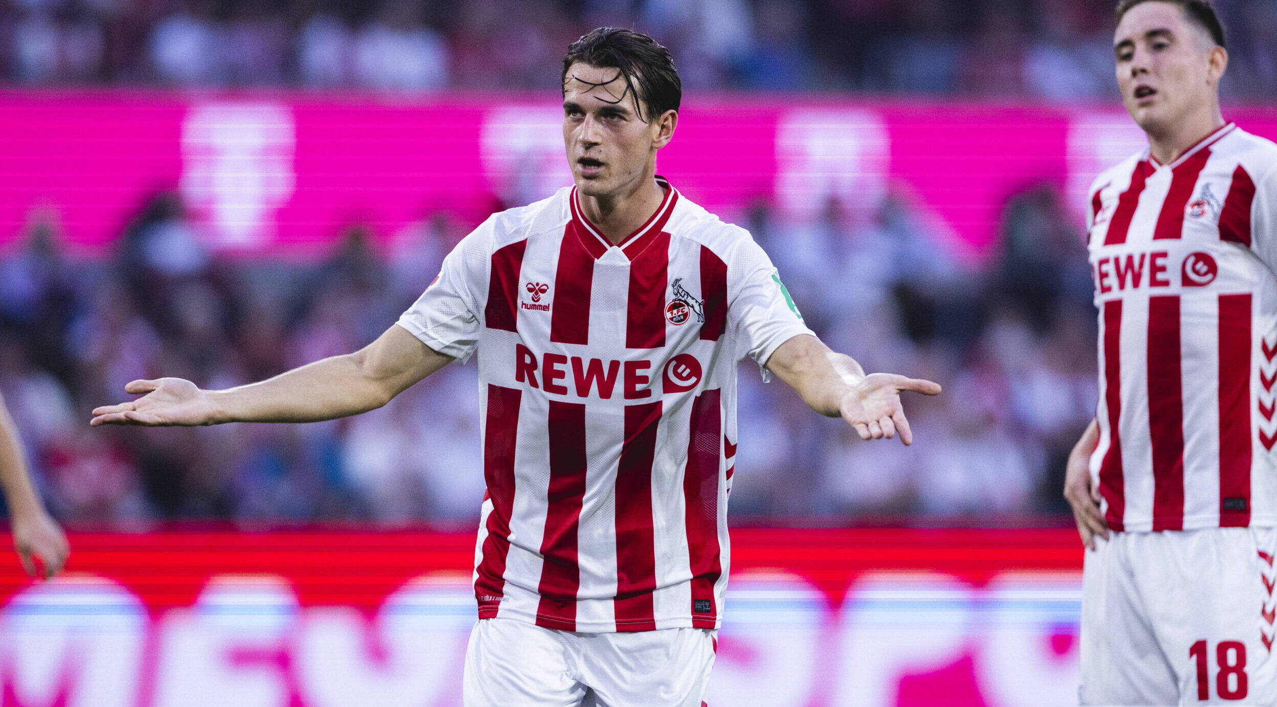 Koln, RheinEnergieStadion, 31.08.2025: Jakub Kaminski of Koeln reacts during the 1.Bundesliga match 1.FC Koeln vs. SC Freiburg. *** Cologne, RheinEnergieStadion, 31 08 2025 Jakub Kaminski of Koeln reacts during the 1 Bundesliga match 1 FC Koeln vs SC Freiburg
2025.08.31 Kolonia
pilka nozna , liga niemiecka
1.FC Koeln - SC Freiburg
Foto IMAGO/PressFocus

!!! POLAND ONLY !!!