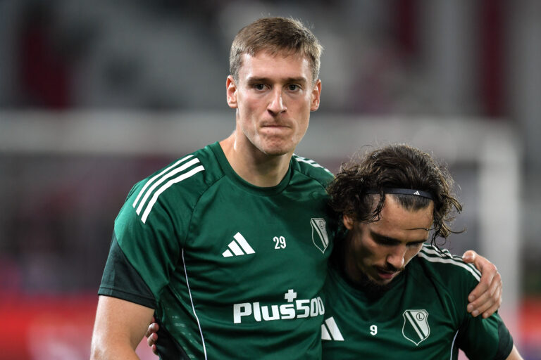 2025.08.31 Krakow
Pilka nozna PKO Ekstraklasa sezon 2025/2026
Cracovia - Legia Warszawa
N/z Mileta Rajovic Migouel Alfarela
Foto Mateusz Sobczak / PressFocus

2025.08.31 Krakow
Football Polish League PKO Ekstraklasa season 2025/2026
Cracovia - Legia Warszawa
Mileta Rajovic Migouel Alfarela
Credit: Mateusz Sobczak / PressFocus