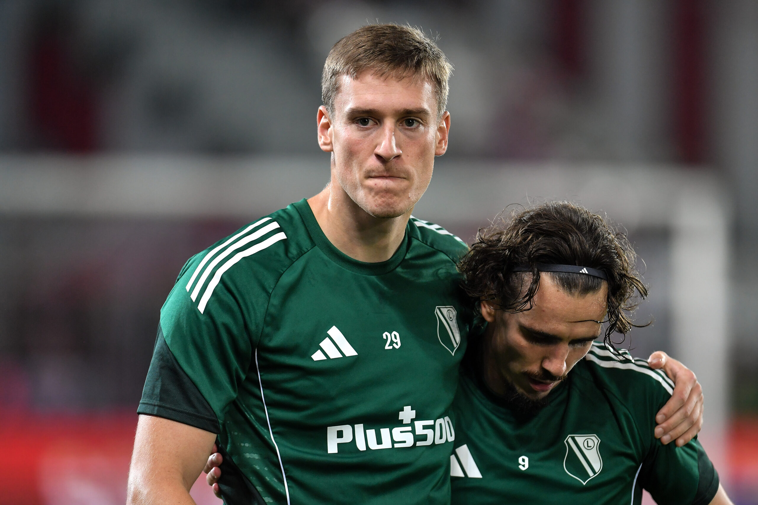 2025.08.31 Krakow
Pilka nozna PKO Ekstraklasa sezon 2025/2026
Cracovia - Legia Warszawa
N/z Mileta Rajovic Migouel Alfarela
Foto Mateusz Sobczak / PressFocus

2025.08.31 Krakow
Football Polish League PKO Ekstraklasa season 2025/2026
Cracovia - Legia Warszawa
Mileta Rajovic Migouel Alfarela
Credit: Mateusz Sobczak / PressFocus