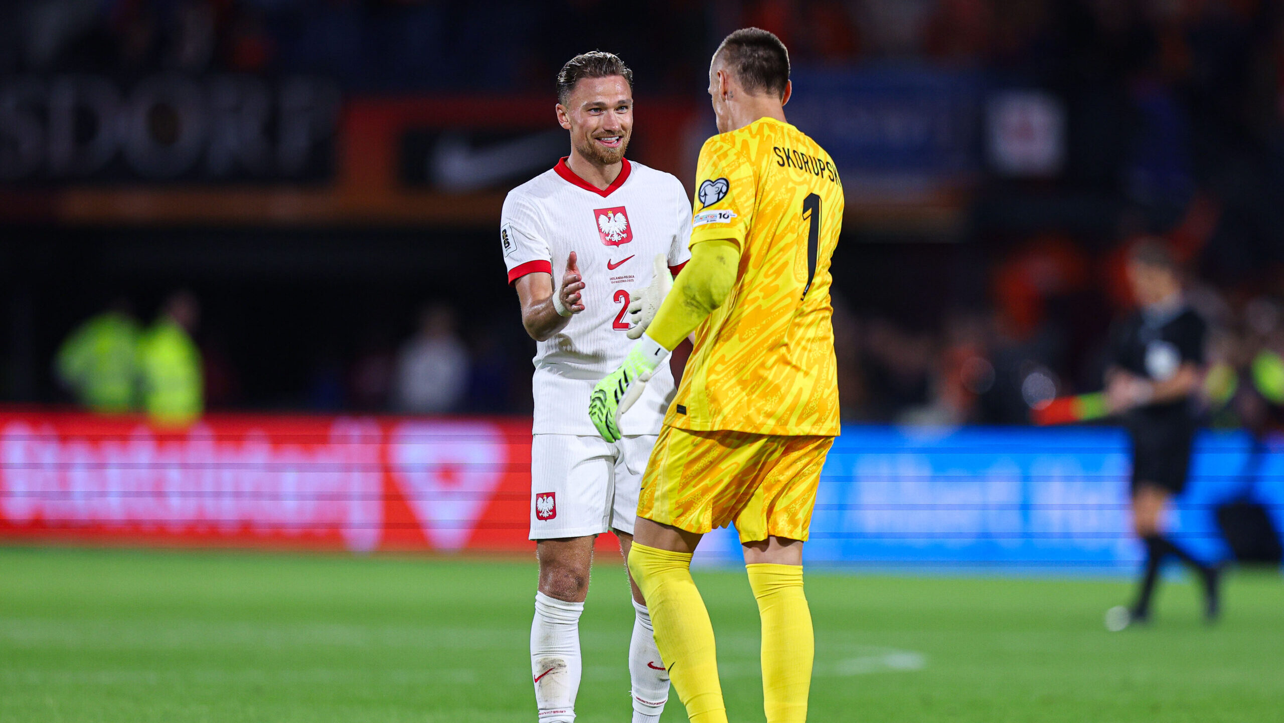 2025.09.04 Rotterdam
pilka nozna Kwalifikacje Mistrzostw Swiata 2026
Holandia - Polska
N/z Matty Cash Lukasz Skorupski
Foto Pawel Andrachiewicz / PressFocus

2025.09.04 Rotterdam
Football - FIFA World Cup 2026 Qualifying round
Netherlands - Poland
Matty Cash Lukasz Skorupski
Credit: Pawel Andrachiewicz / PressFocus