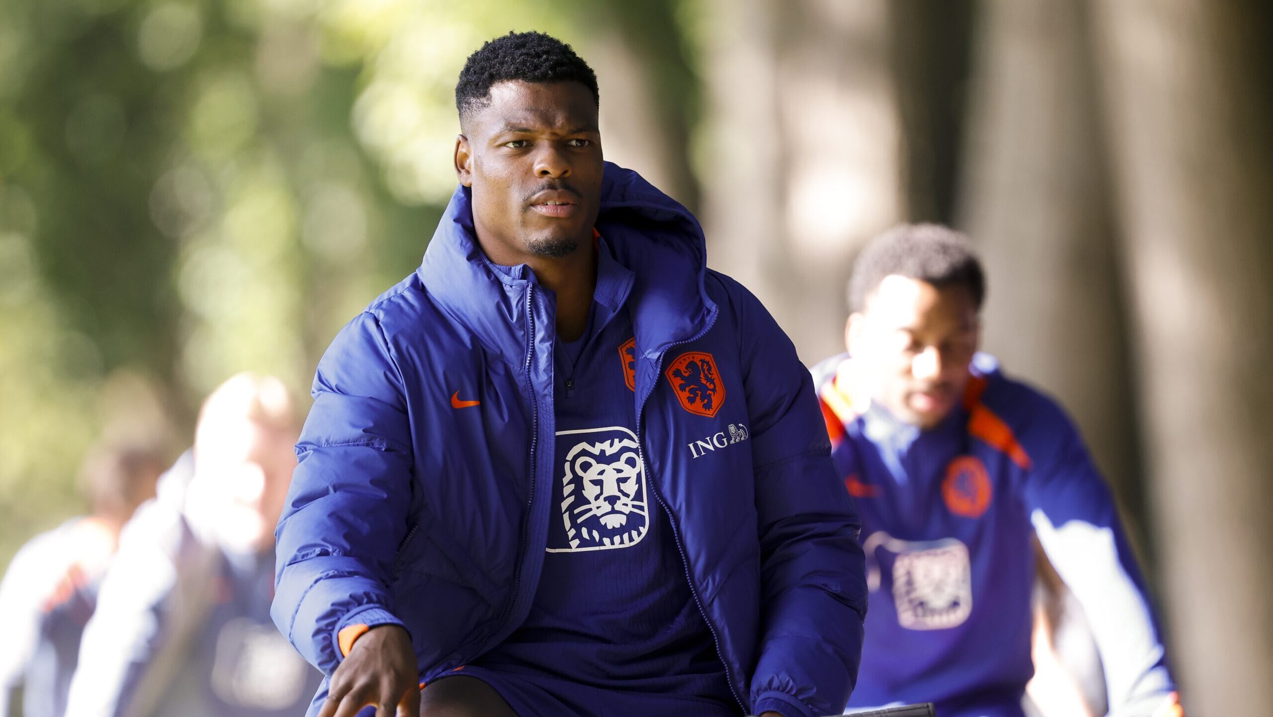9/6/2025 - ZEIST - Denzel Dumfries during a Dutch national team training session. The Dutch team is preparing for the World Cup qualifier against Lithuania under the guidance of national coach Ronald Koeman. ANP BAS CZERWINSKI /ANP/Sipa USA
2025.09.06 Zeist
pilka nozna eliminacje kwalifikacje do mistrzostw swiata 2026
Trening reprezentacji Holandii
Foto ANP/SIPA USA/PressFocus

!!! POLAND ONLY !!!