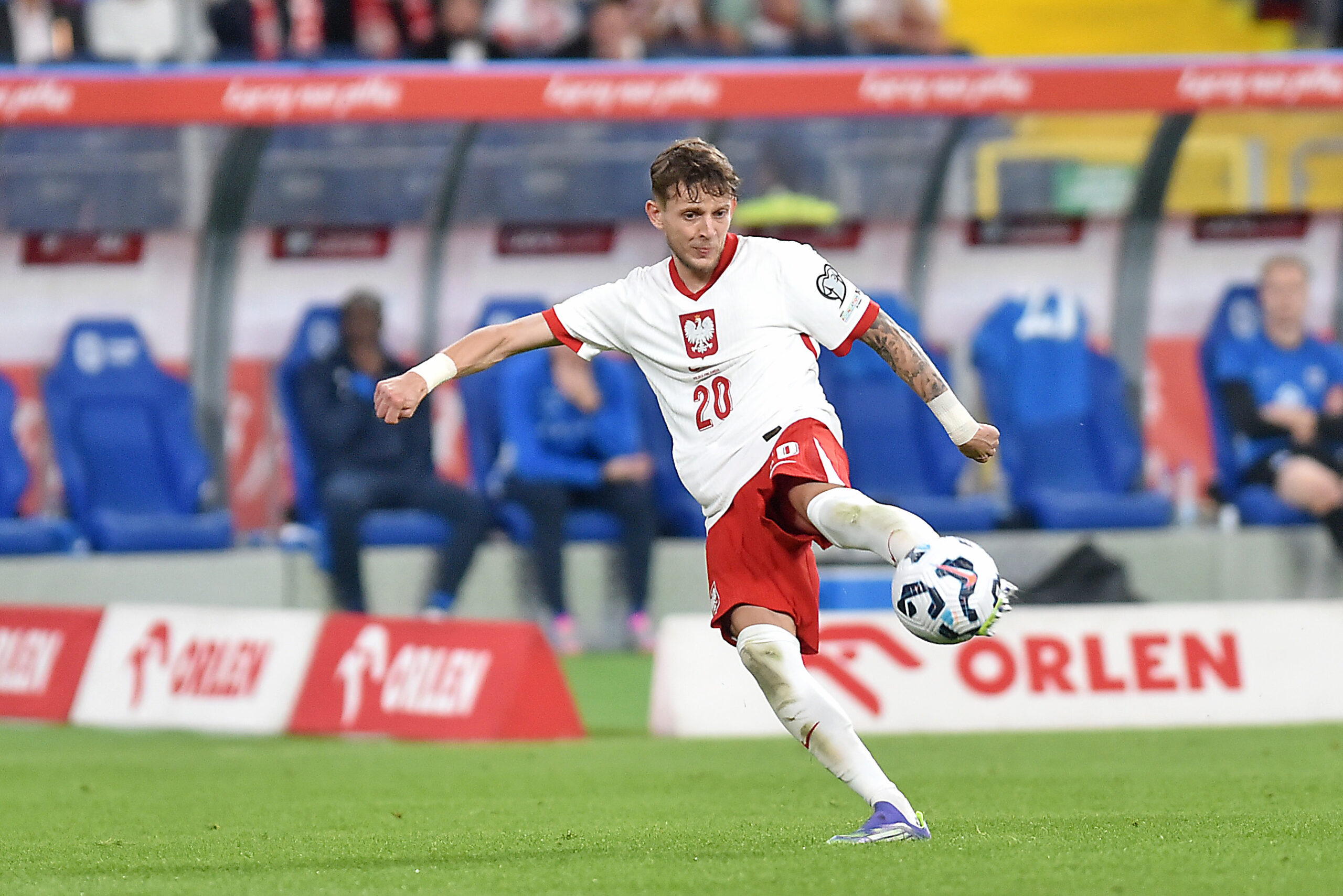 2025.09.07 Chorzow
Pilka nozna , eliminacje , kwalifikacje do mistrzostw swiata 2026
Polska - Finlandia
N/z Sebastian Szymanski
Foto Krzysztof Porebski / PressFocus

2025.09.07 Chorzow
Football World Cup 2026 qualifying
Poland - Finland
Sebastian Szymanski
Credit: Krzysztof Porebski / PressFocus