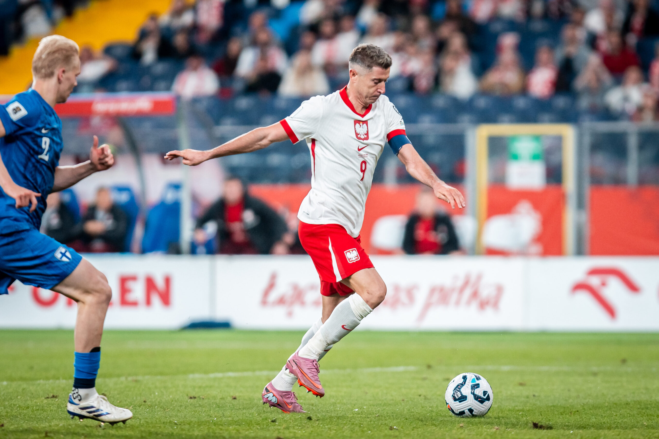 2025.09.07 Chorzow
pilka nozna Kwalifikacje Mistrzostw Swiata 2026, Stadion Slaski, Chorzow
Polska - Finlandia
N/z Robert Lewandowski
Foto Mateusz Porzucek PressFocus

2025.09.07 Chorzow
Football - FIFA World Cup 2026 Qualifying round
Poland - Finland
Polska - Finlandia
Robert Lewandowski
Credit: Mateusz Porzucek PressFocus