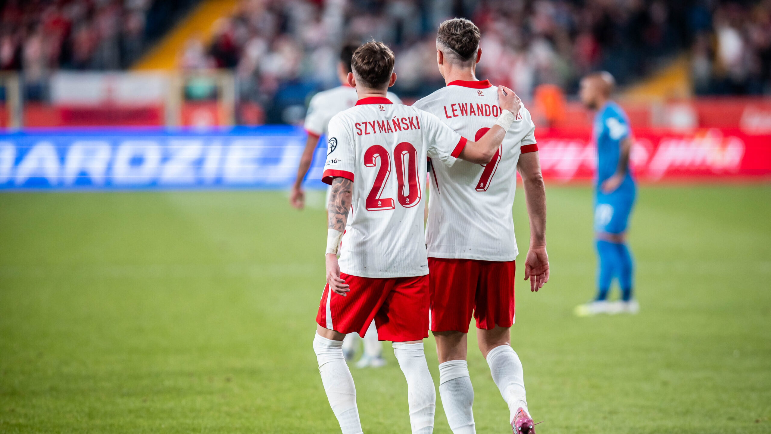 2025.09.07 Chorzow
pilka nozna Kwalifikacje Mistrzostw Swiata 2026, Stadion Slaski, Chorzow
Polska - Finlandia
N/z Sebastian Szymanski Robert Lewandowski
Foto Mateusz Porzucek PressFocus

2025.09.07 Chorzow
Football - FIFA World Cup 2026 Qualifying round
Poland - Finland
Polska - Finlandia
Sebastian Szymanski Robert Lewandowski
Credit: Mateusz Porzucek PressFocus