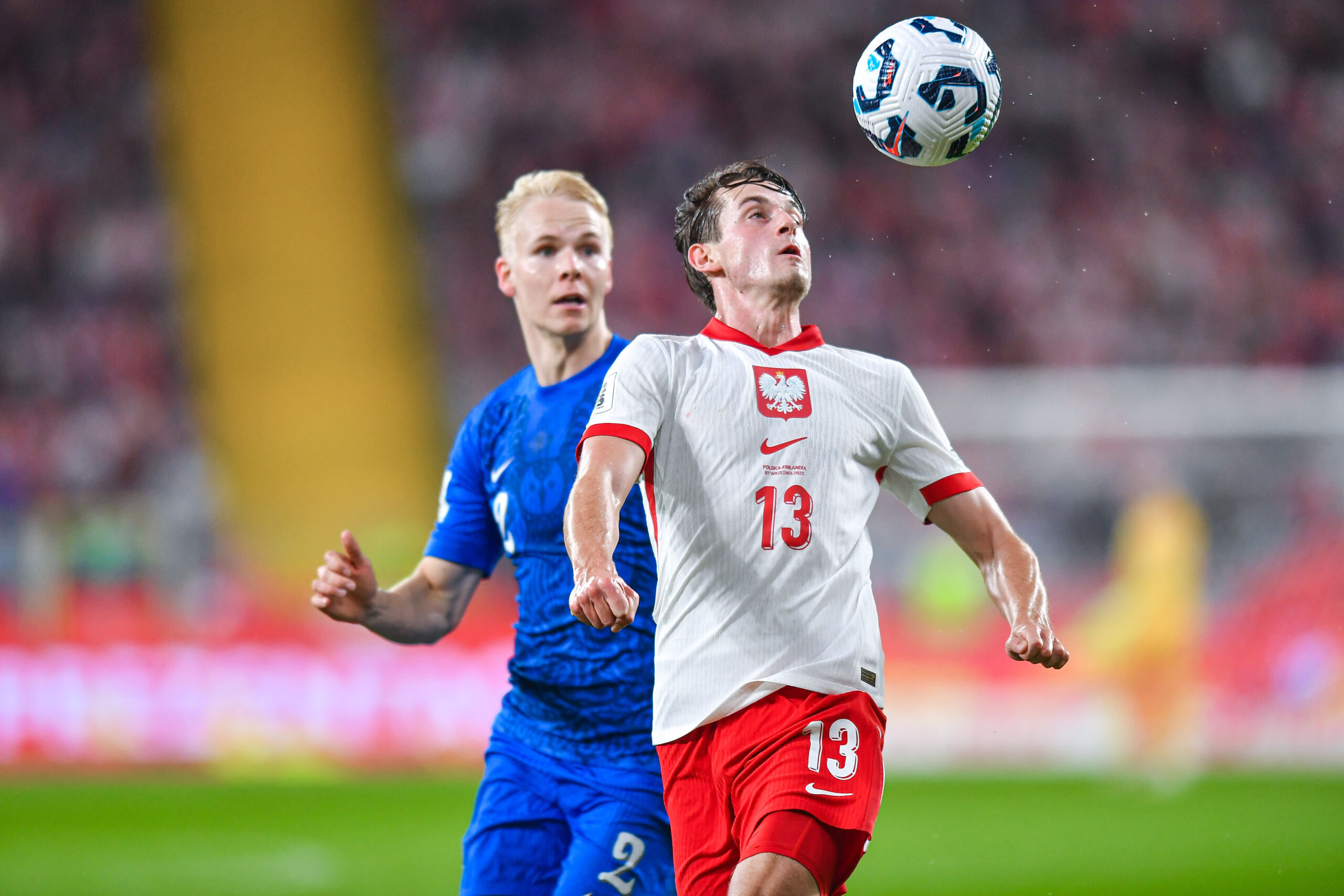 2025.09.07 Chorzow
Pilka nozna Kwalifikacje do Mistrzostw Swiata 2026 Grupa G Sezon 2025
Polska - Finlandia
N/z Matti Peltola, Jakub Kaminski
Foto Marcin Bulanda / PressFocus

2025.09.07 Chorzow
Football FIFA World Cup 2026 Qualifying Round Phase Group G  Season 2025
Polska - Finlandia
Matti Peltola, Jakub Kaminski
Credit: Marcin Bulanda / PressFocus