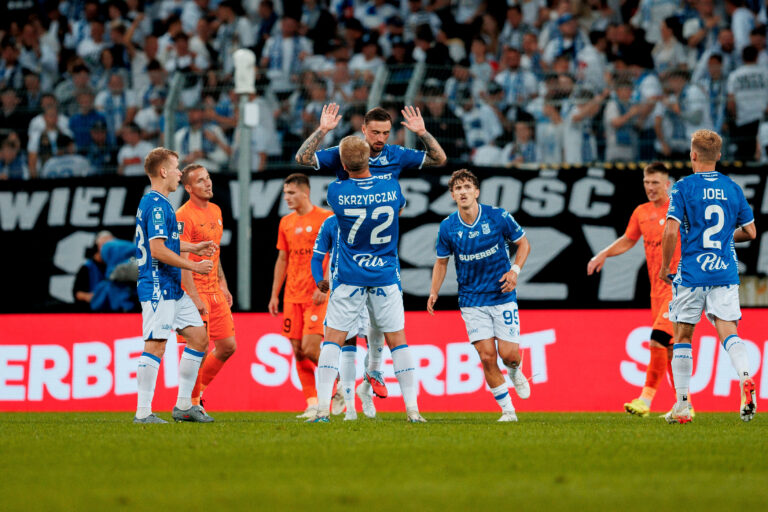 2025.09.12 Poznan
Pilka nozna PKO Ekstraklasa sezon 2025/2026
Lech Poznan - KGHM Zaglebie Lubin
N/z Gol bramka radosc Filip Jagiello Mateusz Skrzypczak
Foto Tomasz Folta / PressFocus

2025.09.12 Poznan
Football PKO Ekstraklasa season 2025/2026
Lech Poznan - KGHM Zaglebie Lubin
Gol bramka radosc Filip Jagiello Mateusz Skrzypczak
Credit: Tomasz Folta / PressFocus