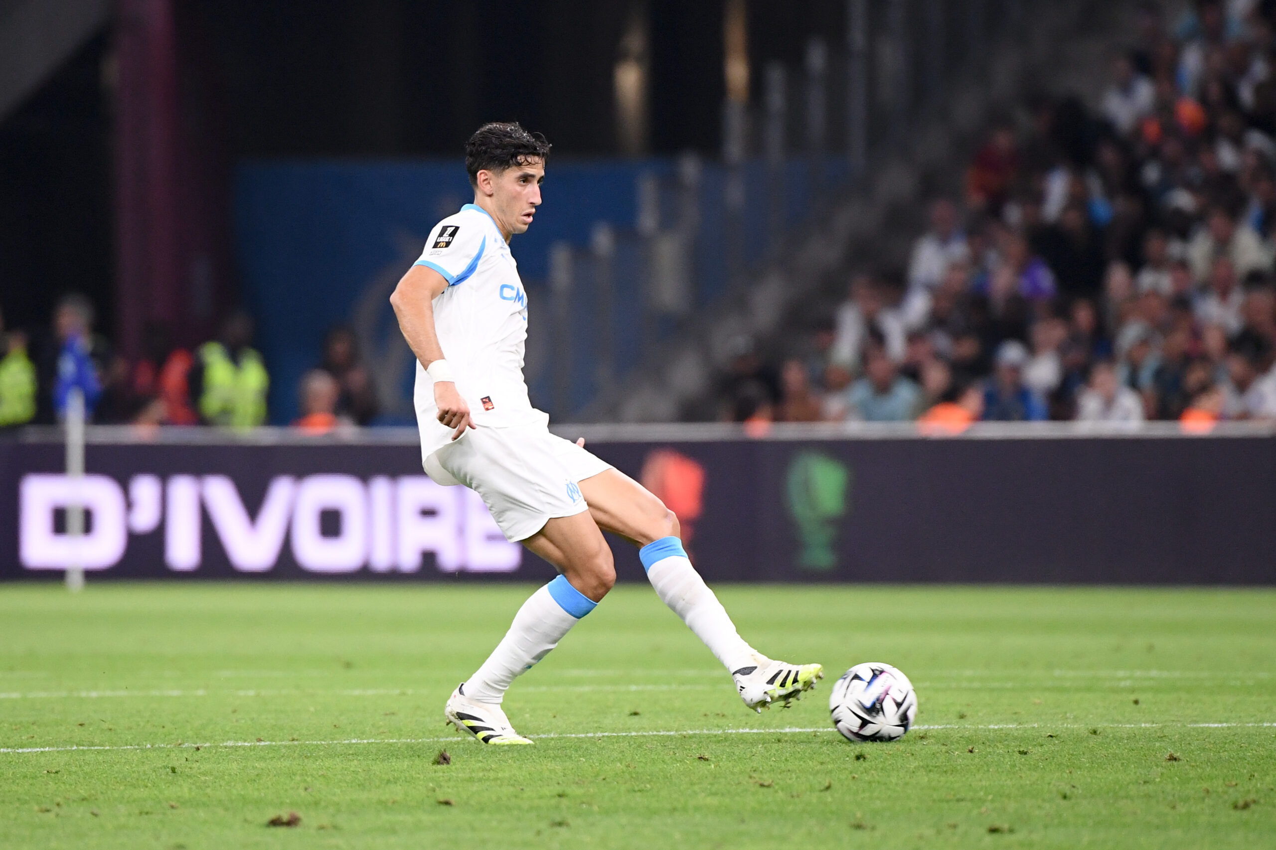 21 Nayef AGUERD (om) during the Ligue 1 McDonald&#039;s match between Olympique de Marseille and FC Lorient at Stade Velodrome on September 12, 2025 in Marseille, France. (Photo by Philippe Lecoeur/FEP/Icon Sport/Sipa USA)
2025.09.12 Marsylia
pilka nozna liga francuska
Olympique Marsylia - FC Lorient
Foto Icon Sport/SIPA USA/PressFocus

!!! POLAND ONLY !!!