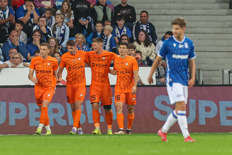 2025.09.12 Poznan
Pilka nozna Ekstraklasa sezon 2025/2026
Lech Poznan - Zaglebie Lubin
N/z Aleks Lawniczak gol radosc bramka
Foto Pawel Jaskolka / PressFocus

2025.09.12 Poznan
Football Polish Ekstraklasa season 2024/2025
Lech Poznan - Zaglebie Lubin
Credit: Pawel Jaskolka / PressFocus