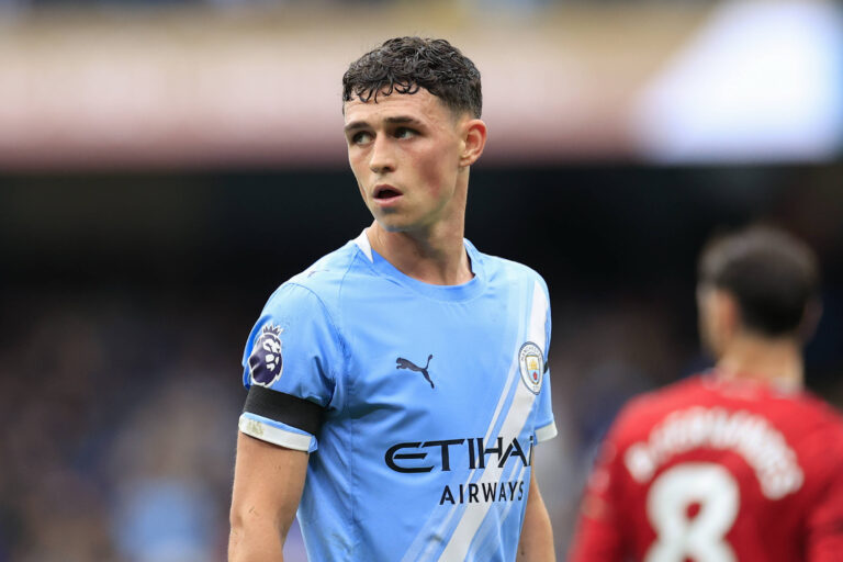 Manchester City v Manchester United, ManU Premier League 14/09/2025. Phil Foden 47 of Manchester City during the Premier League match between Manchester City and Manchester United at the Etihad Stadium, Manchester, England on 14 September 2025. Manchester Etihad Stadium Manchester England Editorial use only DataCo restrictions apply See www.football-dataco.com , Copyright: xConorxMolloyx PSI-22824-0179
2025.09.14 Manchester
pilka nozna liga angielska
Premier League sezon 2025/2026
Foto IMAGO/PressFocus

!!! POLAND ONLY !!!