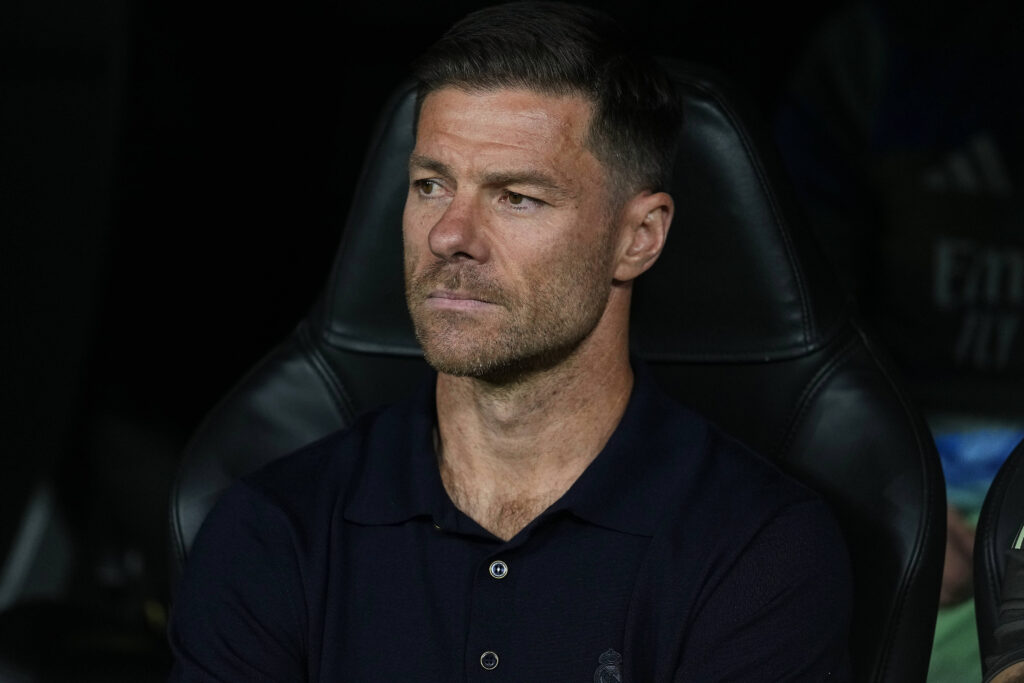 Real Madrid CF head coach Xabi Alonso during the UEFA Champions League match between Real Madrid CF and Olimpique Marsella, on September 16, 2025 during the Champions League match between Real Madrid and Olympique de Marseille, on September 16, 2025. - 16/09/2025 - Spain / Madrid / Madrid - PUBLICATIONxNOTxINxFRAxRUS LGMx/xLexPictorium LePictorium_0314534
2025.09.16 Madryt
pilka nozna , liga mistrzow
Real Madryt - Olympique Marsylia
Foto IMAGO/PressFocus

!!! POLAND ONLY !!!