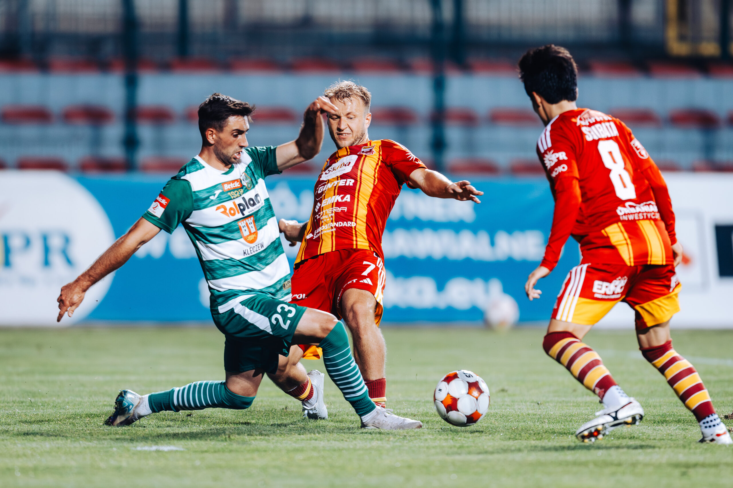 2025.09.17 Chojnice Pilka Nozna Betclic 2 liga sezon 2025/2026 Mecz Chojniczanka Chojnice - Sokol Kleczew N/z Maciej Sliwa Blazej Szczepanek Foto Piotr Matusewicz / PressFocus

2025.09.17 Chojnice
Football Polish second division season 2025/2026
Chojniczanka Chojnice - Sokol Kleczew
Maciej Sliwa Blazej Szczepanek
Credit: Piotr Matusewicz / PressFocus