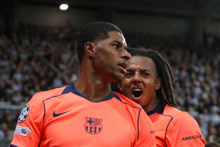 Newcastle United FC v FC Barcelona, Barca Champions League Marcus Rashford Of Barcelona scores a GOAL 2-0 and celebrates during the Newcastle United FC v FC Barcelona Champions League Round One match at St.James Park, Newcastle, United Kingdom on 17 September 2025 Credit: Lee Keuneke/Every Second Media Editorial use only. All images are copyright Every Second Media Limited. No images may be reproduced without prior permission. Copyright: xIMAGO/EveryxSecondxMediax ESM-1585-0062 LeexKeunekex/xEveryxSecondxMediax
2025.09.18 Newcastle
pilka nozna , liga mistrzow
Newcastle United - FC Barcelona
Foto IMAGO/PressFocus

!!! POLAND ONLY !!!
