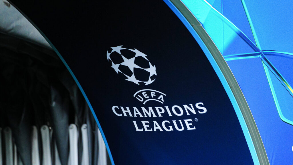 Logo UEFA Champions League DEN, FC Kopenhagen vs. Bayer 04 Leverkusen, Fussball, UEFA Champions League, Spieltag 1, Spielzeit 2025/2026, 18.09.2025 DEN, FC Kopenhagen vs. Bayer 04 Leverkusen, Fussball, UEFA Champions League, Spieltag 1, Spielzeit 2025/2026, 18.09.2025 Kopenhagen *** Logo UEFA Champions League DEN, FC Copenhagen vs Bayer 04 Leverkusen, Football, UEFA Champions League, Matchday 1, 2025 2026 season, 18 09 2025 DEN, FC Copenhagen vs Bayer 04 Leverkusen, Football, UEFA Champions League, Matchday 1, 2025 2026 season, 18 09 2025 Copenhagen Copyright: xEibner-Pressefoto/MarcelxvonxFehrnx EP_MFN
2025.09.18 Kopenhaga
pilka nozna , liga mistrzow
FC Kopenhaga - Bayer 04 Leverkusen
Foto IMAGO 

!!! POLAND ONLY !!!