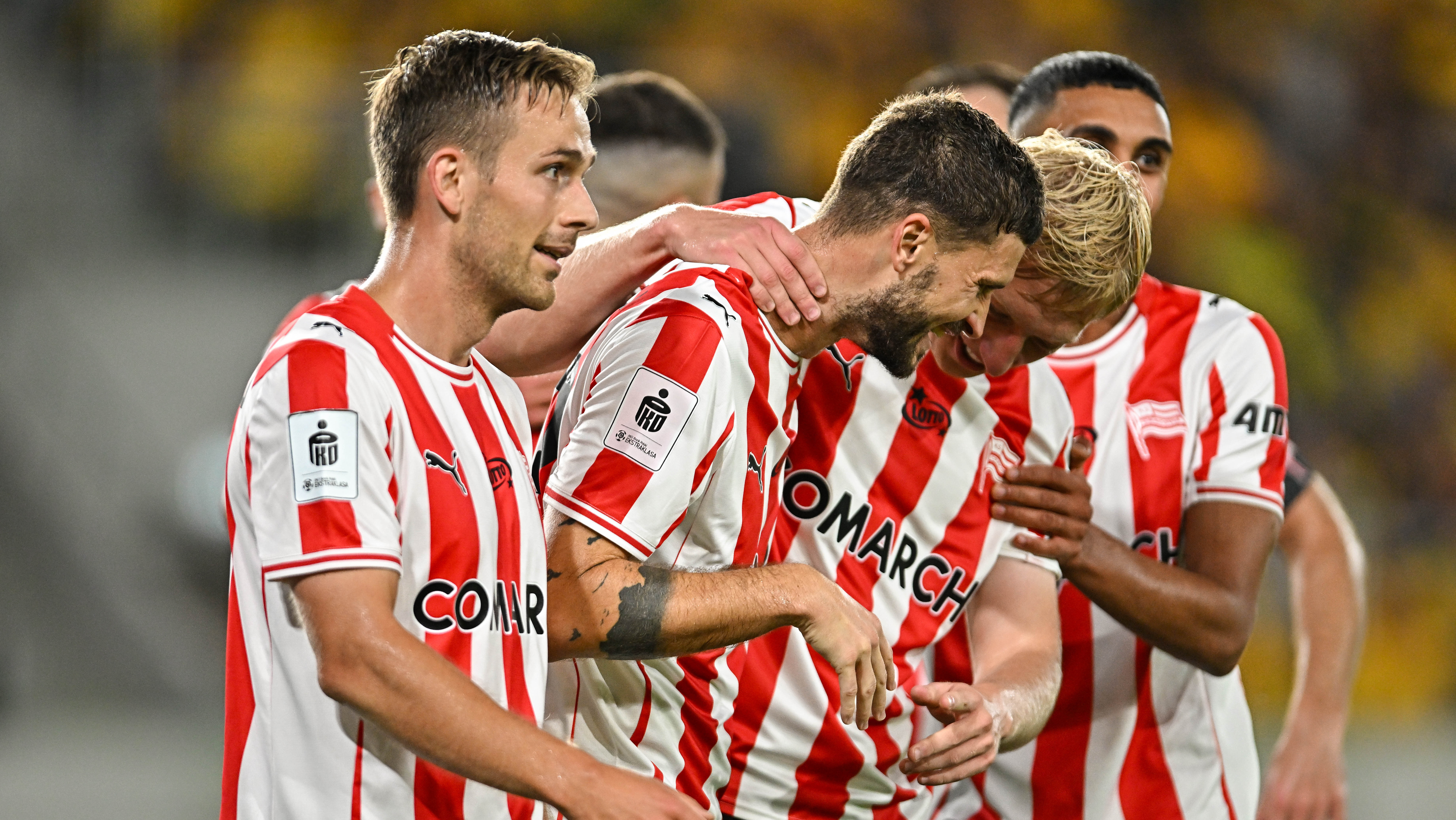 2025.09.19 Katowice
Pilka nozna PKO Ekstraklasa sezon 2025/2026
GKS Katowice - Cracovia
N/z Bramka gol radosc Mateusz Klich Oskar Wojcik
Foto Lukasz Sobala / PressFocus

2025.09.19 Katowice
Football Polish League PKO Ekstraklasa season 2025/2026
GKS Katowice - Cracovia
Bramka gol radosc Mateusz Klich Oskar Wojcik
Credit: Lukasz Sobala / PressFocus