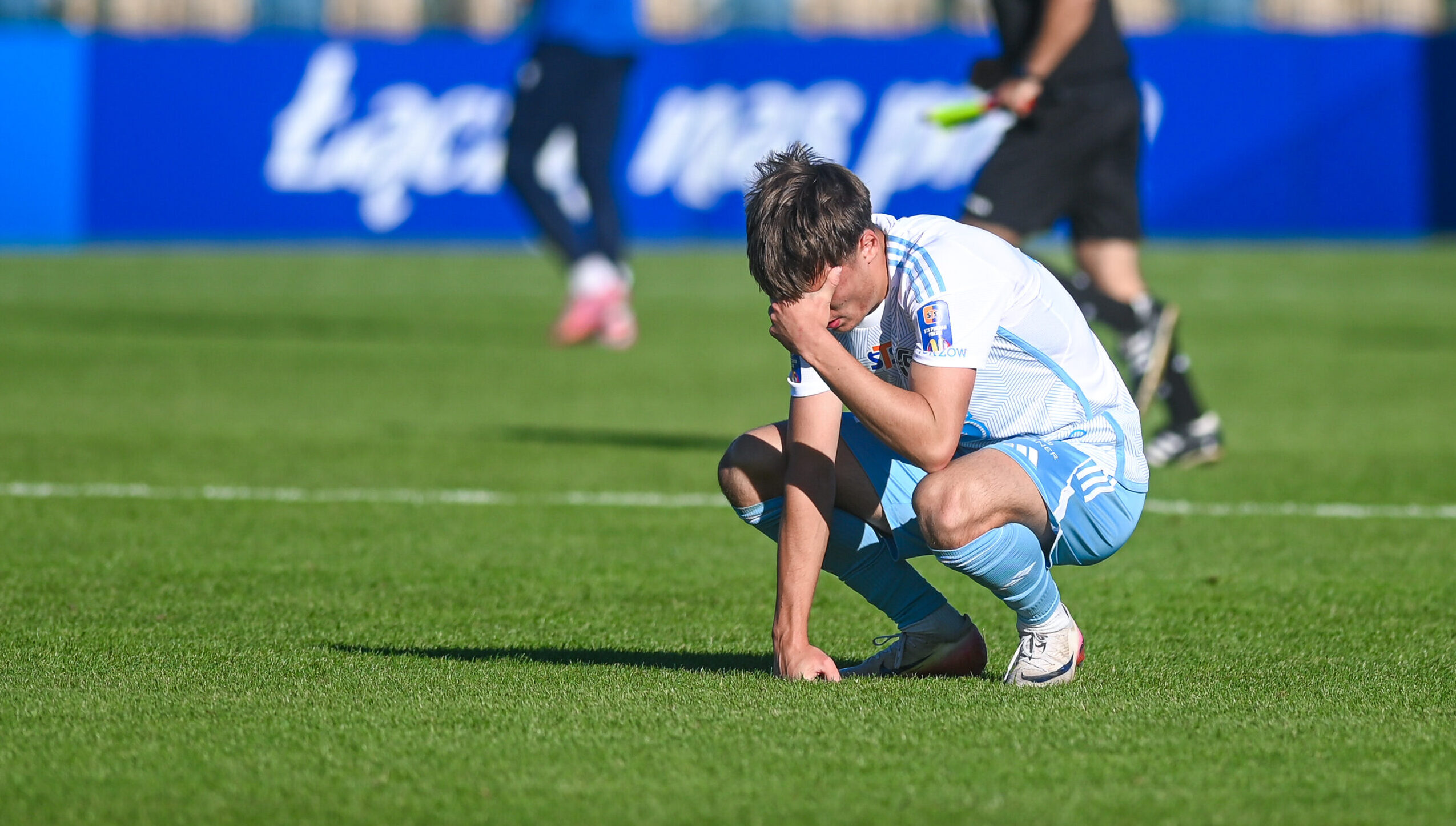 2025.09.25 Swidnik Pilka nozna STS Puchar Polski I runda sezon 2025/26 Avia Swidnik - Ruch Chorzow 

N/z Pilkarz ruchu smutek porazka

Foto Kacper Pacocha / PressFocus 

2025.09.25 Swidnik Football Polish Cup first round 2025/26 season Avia Swidnik - Ruch Chorzow 

Credit: Kacper Pacocha / PressFocus
