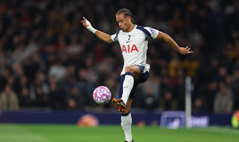 London, England, 27th September 2025. Xavi Simons of Tottenham Hotspur during the Tottenham Hotspur vs Wolverhampton Wanderers Premier League match at the Tottenham Hotspur Stadium, London. Picture credit should read: Paul Terry / Sportimage EDITORIAL USE ONLY. No use with unauthorised audio, video, data, fixture lists, club/league logos or live services. Online in-match use limited to 120 images, no video emulation. No use in betting, games or single club/league/player publications. SPI_106_PT_Tottenham_Wolves SPI-4168-0106
2025.09.27 Londyn
pilka nozna , liga angielska
Tottenham Hotspur - Wolverhampton Wanderers
Foto IMAGO/PressFocus

!!! POLAND ONLY !!!