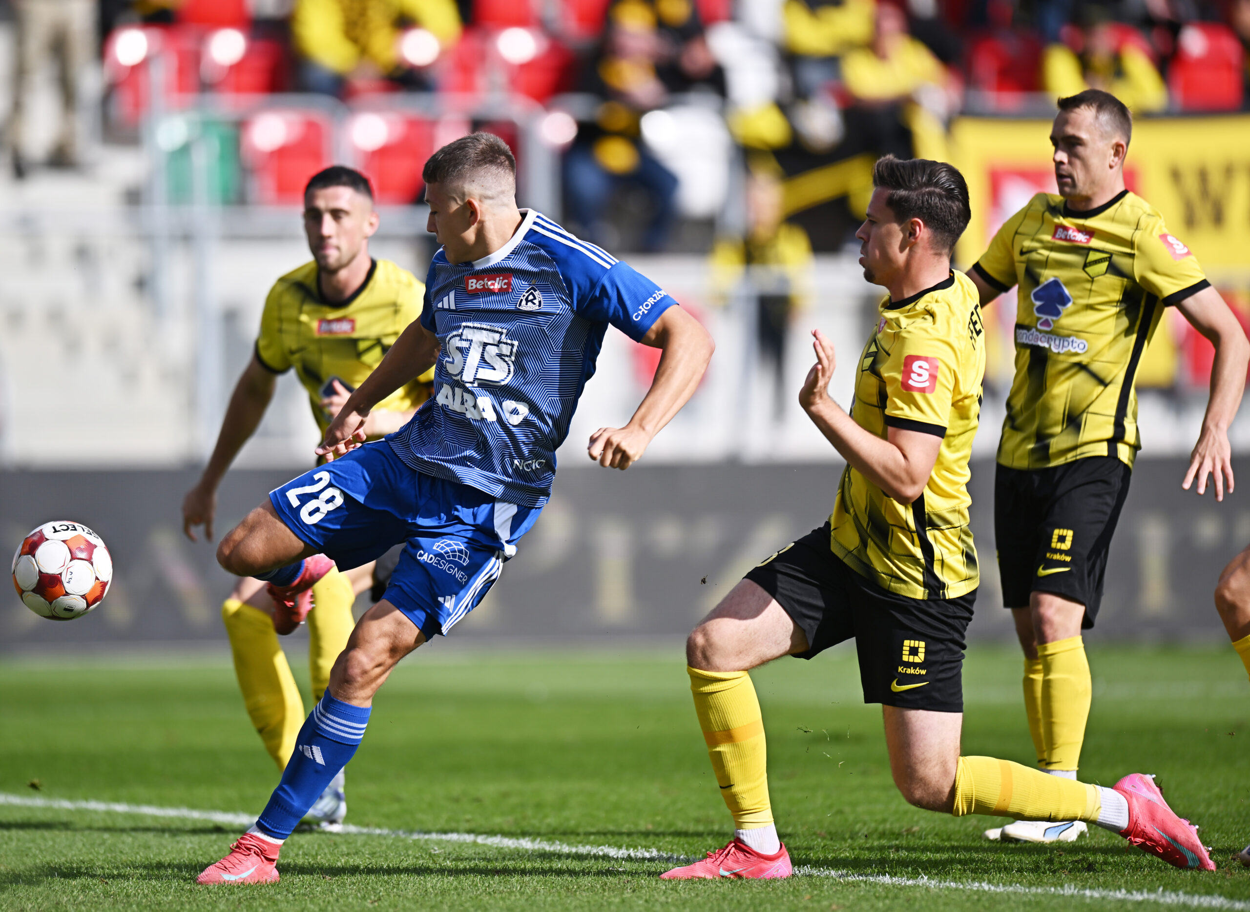 2025.09.28 Sosnowiec
Pilka nozna Pierwsza Liga Betclic 1 Liga Sezon 2025/2026
Wieczysta Krakow - Ruch Chorzow
N/z Nikodem Lesniak Paduch gol bramka radosc 0-1
Foto Norbert Barczyk / PressFocus

2025.09.28 Sosnowiec
Football Polish Betclic First I League Season 2025/2026
Nikodem Lesniak Paduch gol bramka radosc 0-1
Credit: Norbert Barczyk / PressFocus