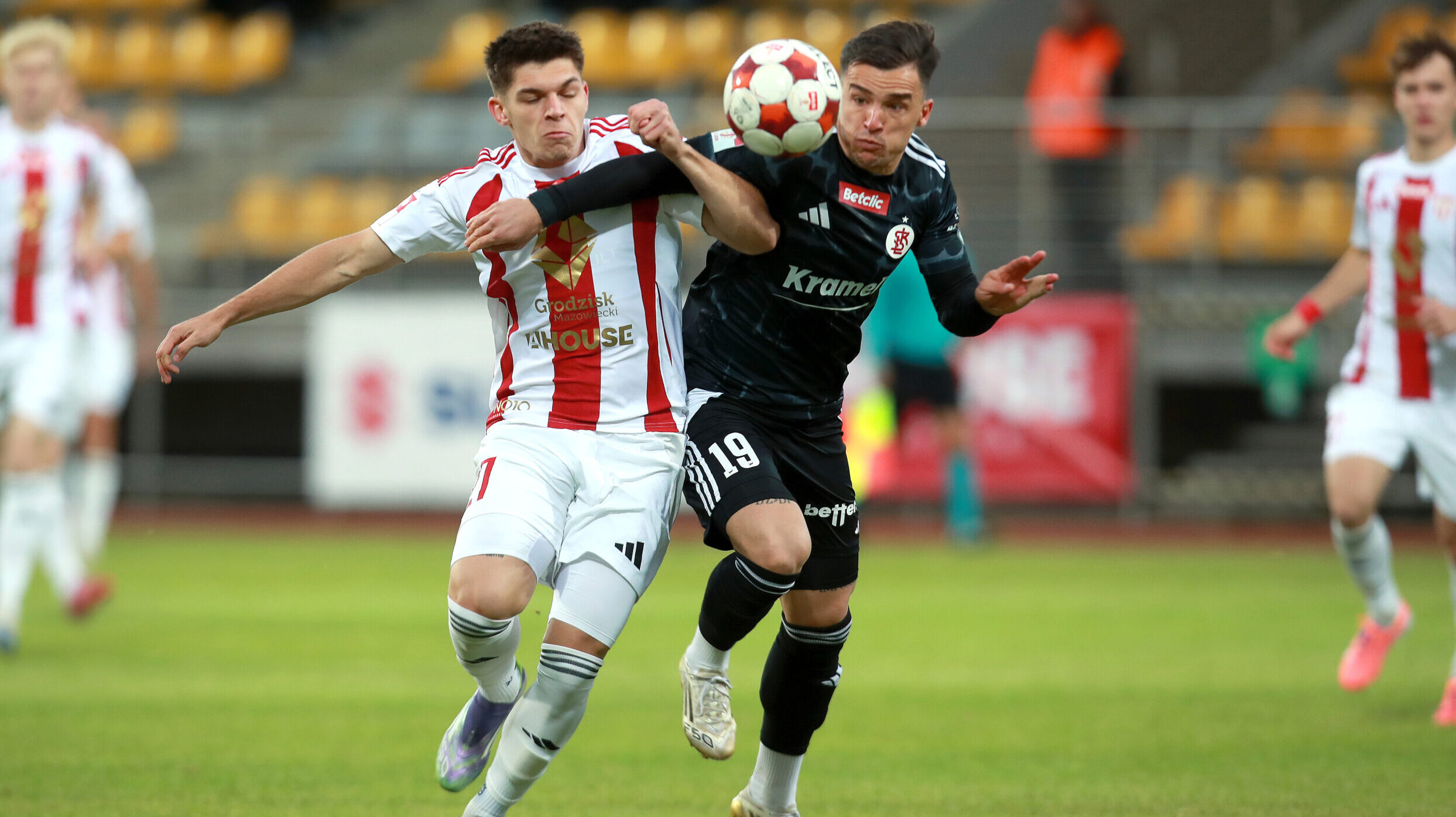 2025.09.29 Pruszkow
Pilka nozna Betclic 1 ligaa sezon 2025/2026 
Pogon Grodzisk Mazowiecki - LKS Lodz
N/z Jakub Konstantyn Serhij Krykun
Foto Artur Kraszewski / PressFocus 

2025.09.29 Pruszkow
Football Polish Betclic 1 league 2025/2026 
Pogon Grodzisk Mazowiecki - LKS Lodz
Jakub Konstantyn Serhij Krykun
Credit: Artur Kraszewski / PressFocus