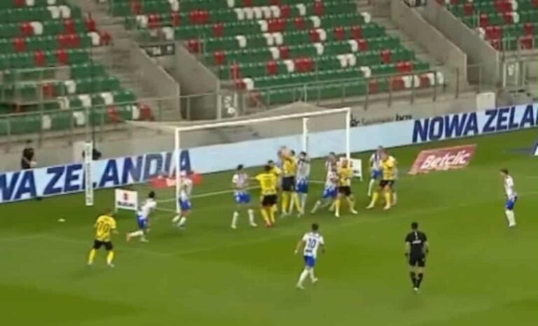 Wieczysta już prowadzi! Ekspresowy gol [WIDEO]