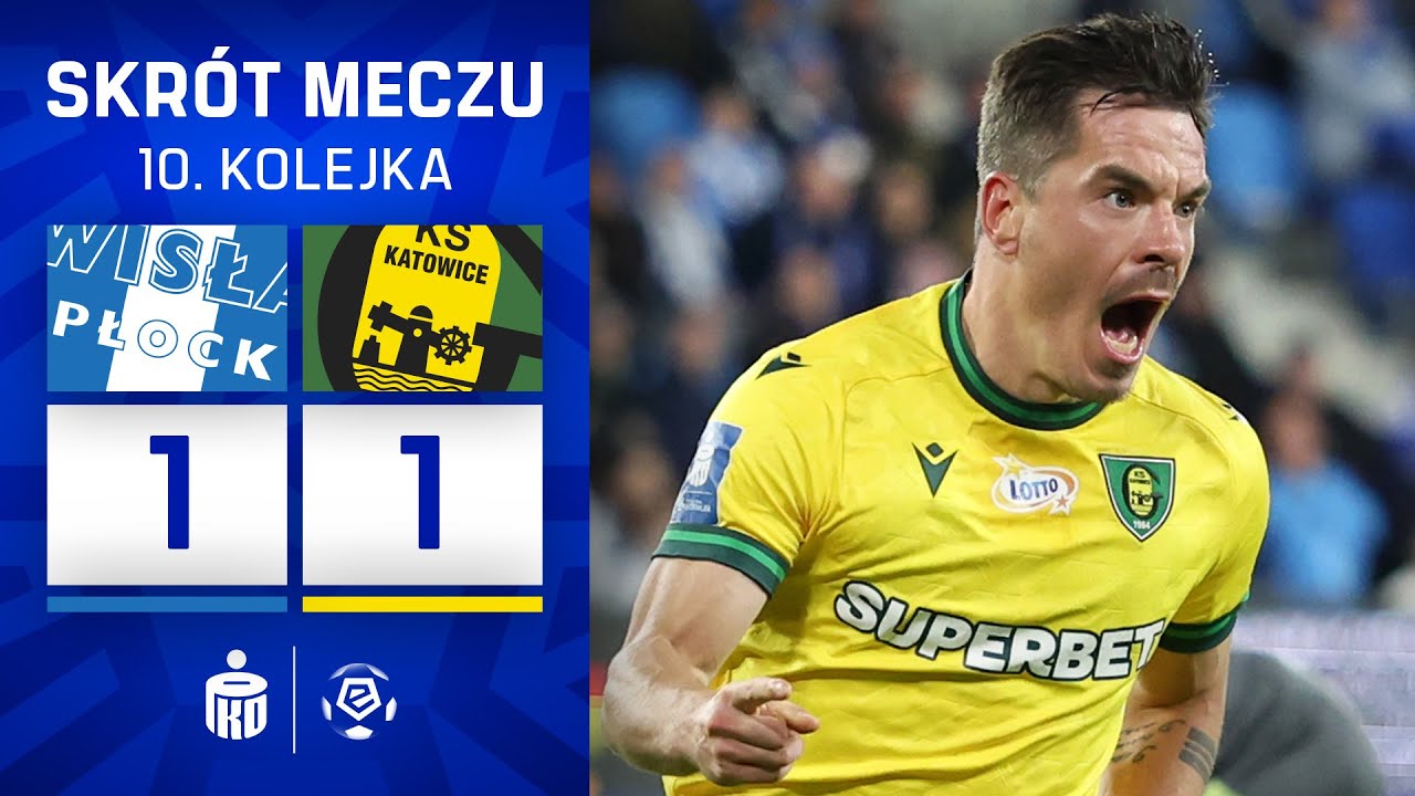 SKRÓT MECZU: Wisła Płock 1:1 GKS Katowice