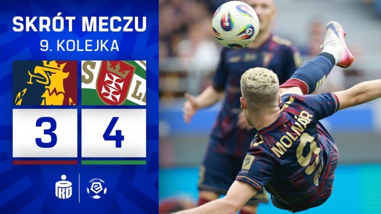 SKRÓT MECZU: Pogoń Szczecin 3:4 Lechia Gdańsk
