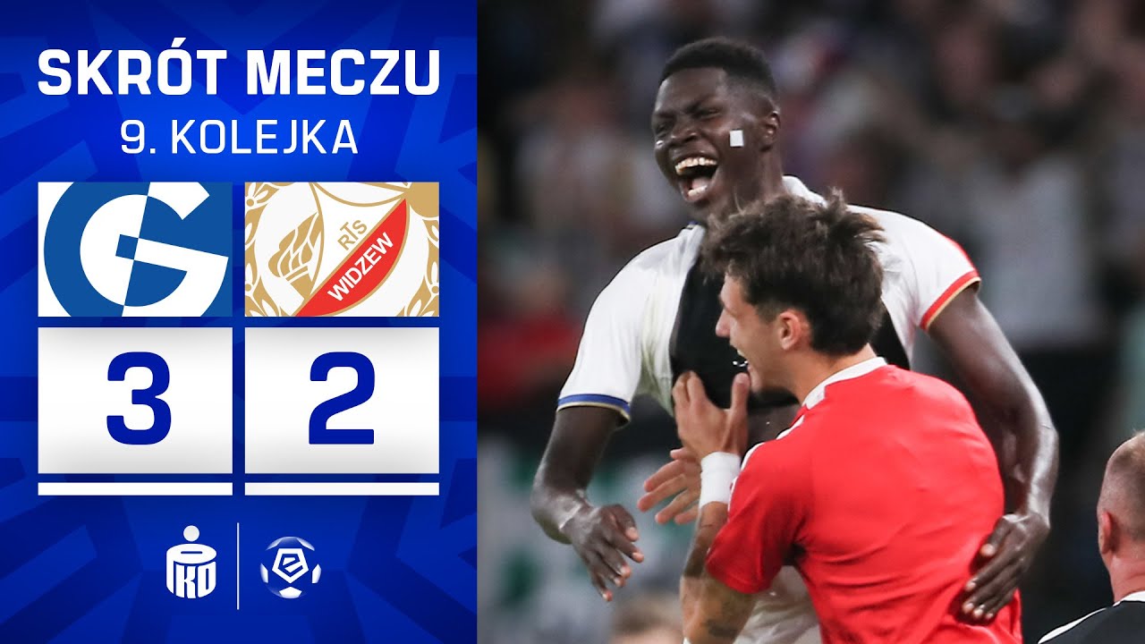 SKRÓT: Górnik Zabrze 3:2 Widzew Łódź