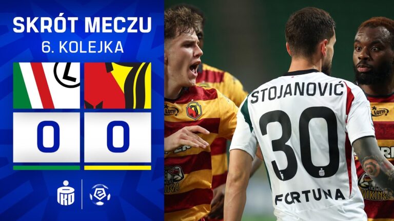SKRÓT MECZU: Legia Warszawa 0:0 Jagiellonia Białystok