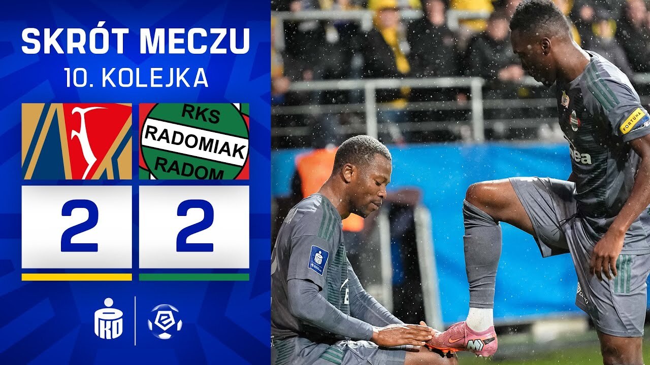 SKRÓT MECZU: Motor Lublin 2:2 Radomiak