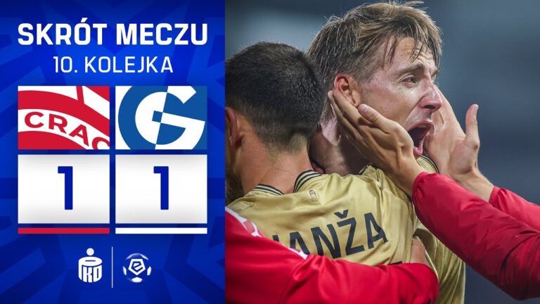 SKRÓT MECZU: Cracovia 1:1 Górnik Zabrze