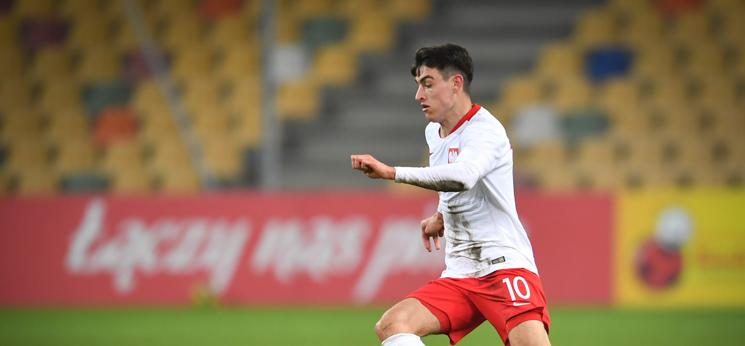 25.03.2022 Bielsko - Biala  
Pilka nozna,
Reprezentacja Sparing test mecz towarzyski 2022,
Polska U20 - Anglia U20 
n/z Olaf Kobacki 
foto Krzysztof Dzierzawa / Pressfocus
25.03.2022 Bielsko - Biala
Football,
Polish National Team, Friendly match test match 2022, 
Polska U20 - Anglia U20 
n/z Olaf Kobacki 
foto Krzysztof Dzierzawa / Pressfocus