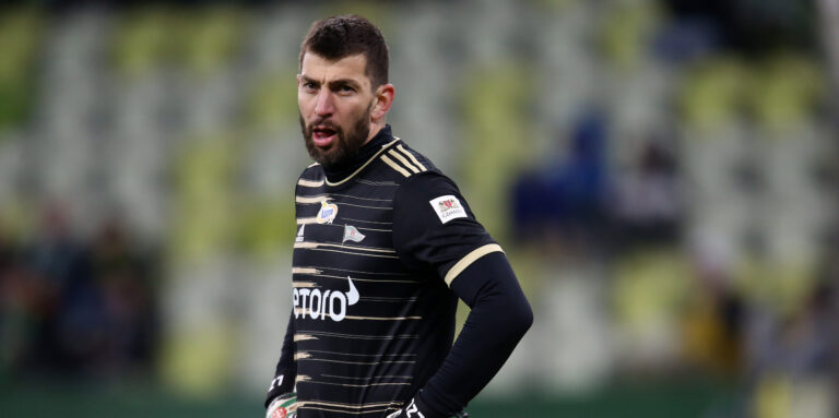 2023.05.06 Gdansk Pilka nozna PKO Ekstraklasa sezon 2022/2023 Lechia Gdansk - Zaglebie Lubin N/z Dusan Kuciak Foto Piotr Matusewicz / PressFocus

2023.05.06 Gdansk
Football Polish PKO Ekstraklasa season 2022/2023 
Lechia Gdansk - Zaglebie Lubin 
Dusan Kuciak 
Credit: Piotr Matusewicz / PressFocus