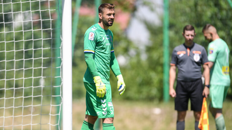 2023.07.08 Kielce
Pilka nozna Sparing Mecz Towarzyski
Korona Kielce - Motor Lublin
N/z Lukasz Budzilek
Foto Lukasz Sobala / PressFocus