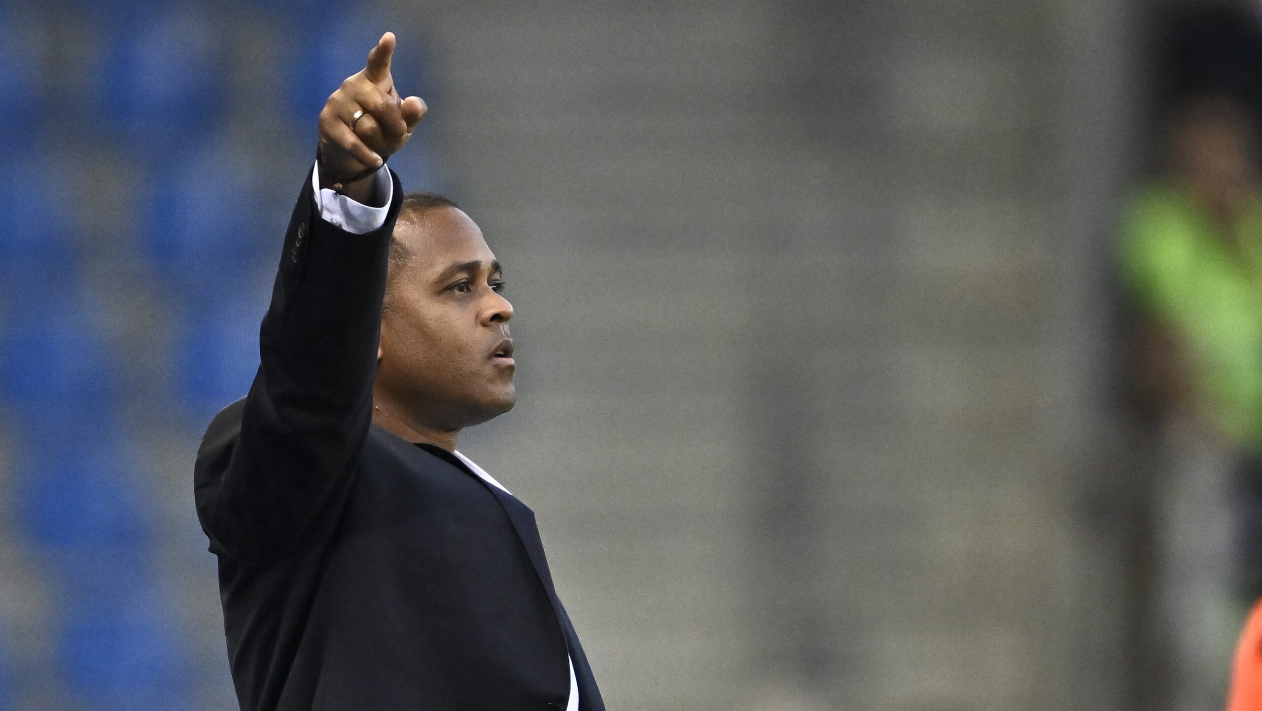 Demirspor&#039;s head coach Patrick Kluivert pictured during a soccer game between Belgian KRC Genk and Turkish Adana Demirspor, Thursday 24 August 2023 in Genk, the first leg of the play-offs for the UEFA Conference League competition. BELGA PHOTO JOHAN EYCKENS (Photo by Johan Eyckens/Belga/Sipa USA)
2023.08.24 BRUSSELS
pilka nozna liga konferencji europy
KRC Genk - Adana Demirspor
Foto Belga/SIPA USA/PressFocus

!!! POLAND ONLY !!!