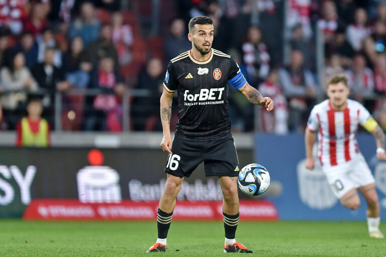 2024.04.05 Krakow
Pilka nozna, PKO BP Ekstraklasa, sezon 2023/2024
Cracovia Krakow - LKS Lodz
N/z Dani Ramirez
Foto Krzysztof Porebski / PressFocus

2024.04.05 Krakow
Football, Polish top league - first level, 2023/24 season
Cracovia Krakow - LKS Lodz
Dani Ramirez
Credit: Krzysztof Porebski / PressFocus