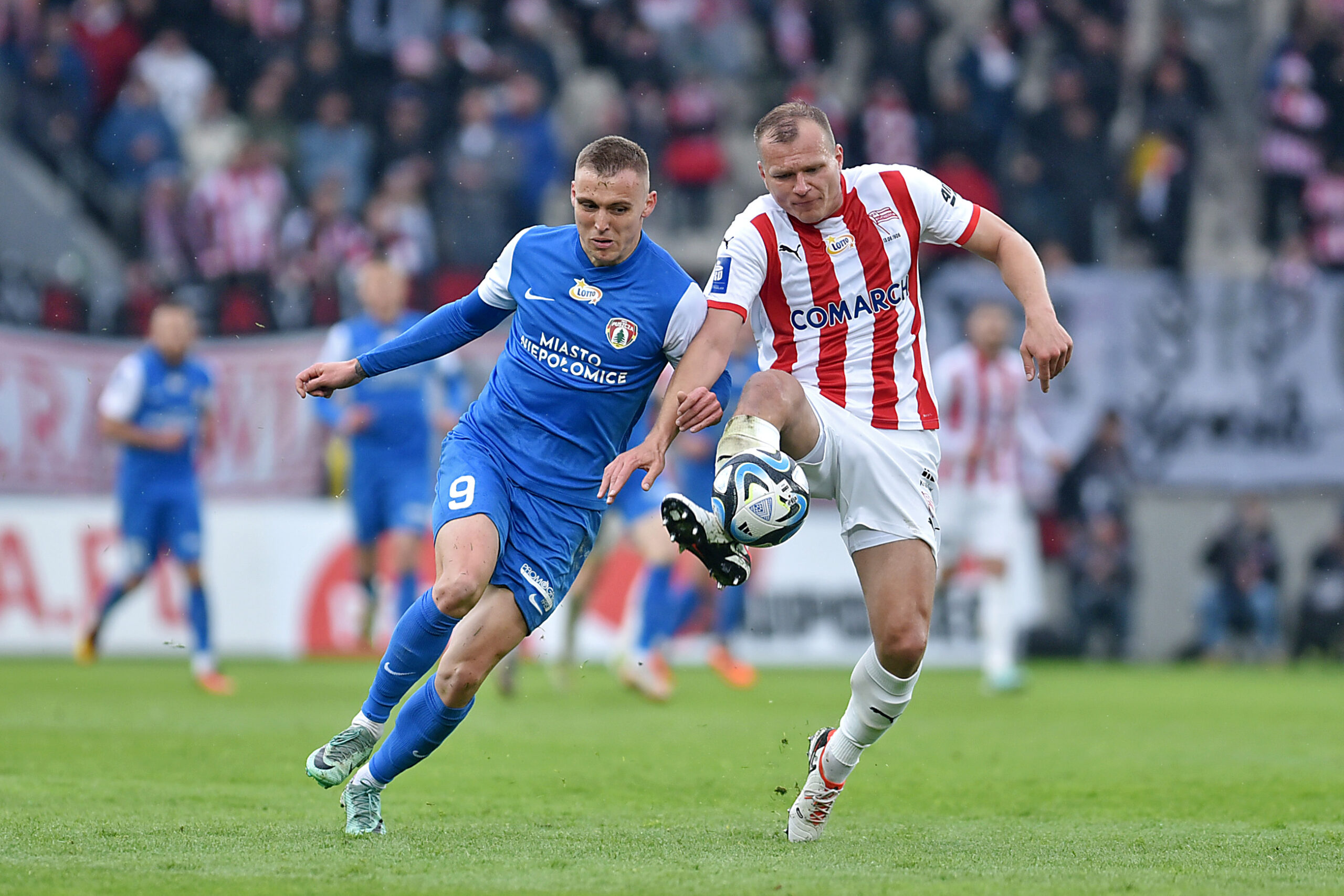 2024.04.21 Krakow
Pilka nozna, PKO BP Ekstraklasa, sezon 2023/2024
Cracovia Krakow - Puszcza Niepolomice
N/z Artur Siemaszko, Pawel Jaroszynski
Foto Krzysztof Porebski / PressFocus

2024.04.21 Krakow
Football, Polish top league - first level, 2023/24 season
Cracovia Krakow - Puszcza Niepolomice
Artur Siemaszko, Pawel Jaroszynski
Credit: Krzysztof Porebski / PressFocus