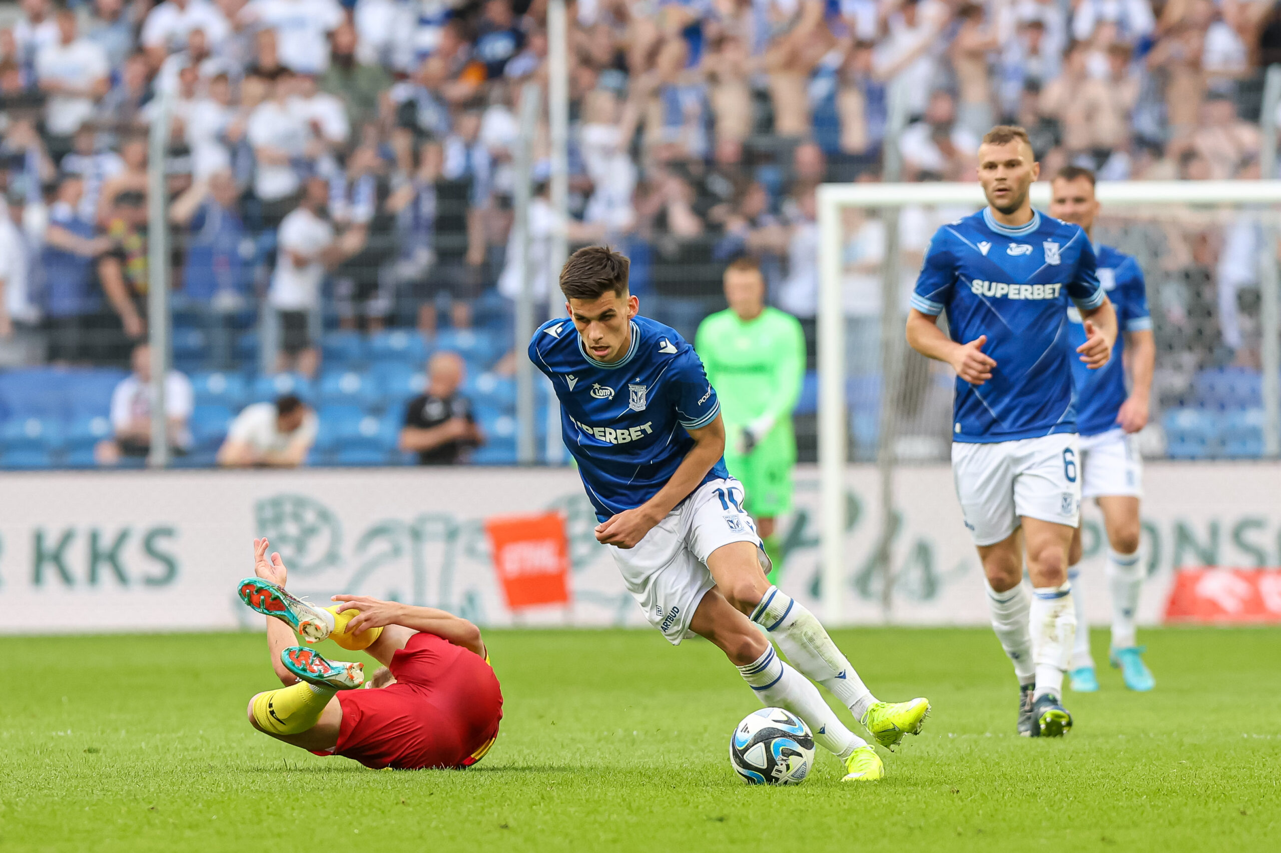 2024.05.25 Poznan
Pilka nozna Ekstraklasa sezon 2023/2024
Lech Poznan - Korona Kielce
N/z Filip Marchwinski
Foto Pawel Jaskolka / PressFocus

2024.05.25 Poznan
Football Polish Ekstraklasa season 2023/2024
Lech Poznan - Korona Kielce
Credit: Pawel Jaskolka / PressFocus