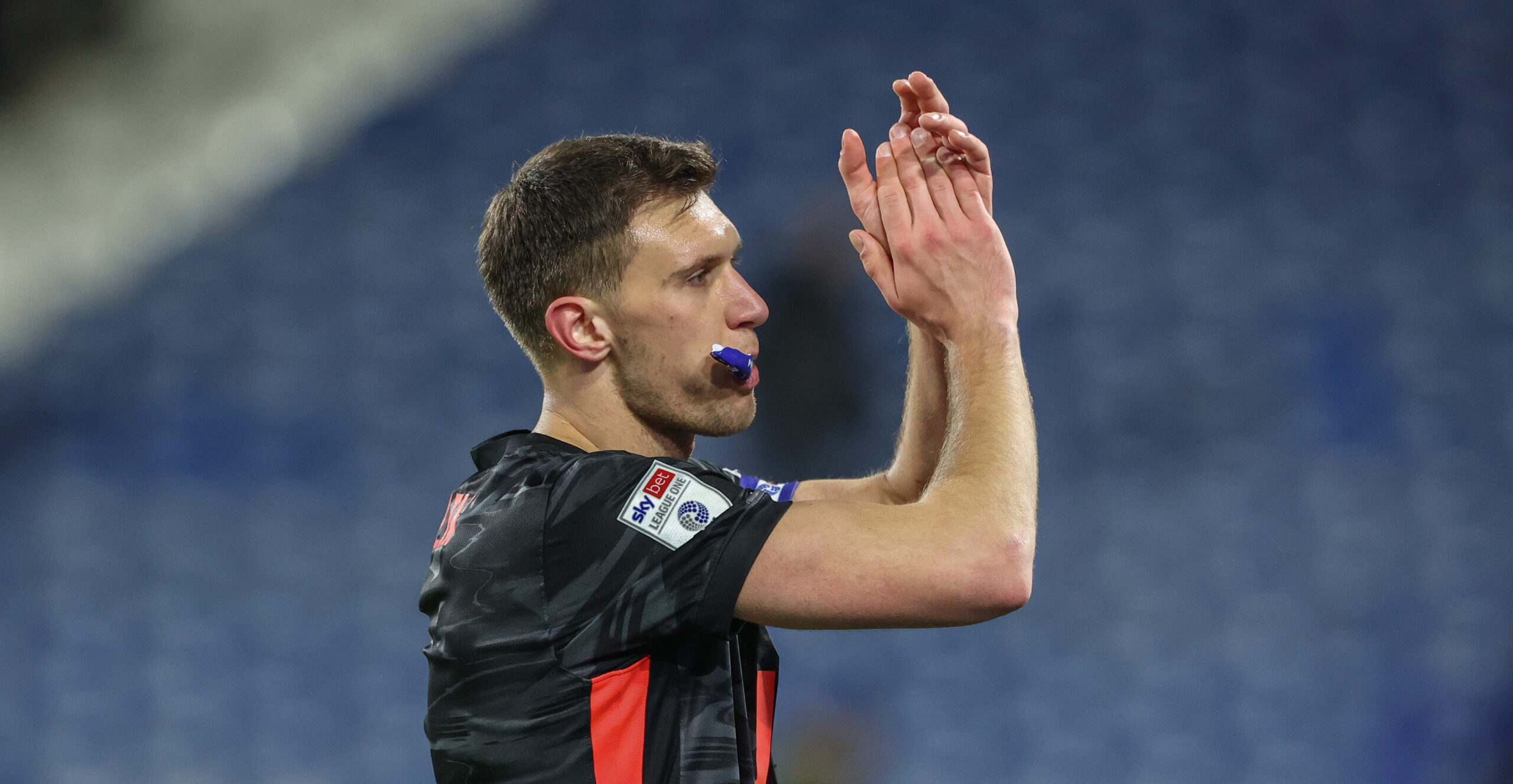 Krystian Bielik of Birmingham City applauds the fans after the game during the Sky Bet League 1 match Huddersfield Town vs Birmingham City at John Smith&#039;s Stadium, Huddersfield, United Kingdom, 28th January 2025

(Photo by Alfie Cosgrove/News Images) in Huddersfield, United Kingdom on 1/28/2025. (Photo by Alfie Cosgrove/News Images/Sipa USA)
2025.01.28 Huddersfield
pilka nozna liga angielska
Huddersfield Town - Birmingham City
Foto Alfie Cosgrove/News Images/SIPA USA/PressFocus

!!! POLAND ONLY !!!