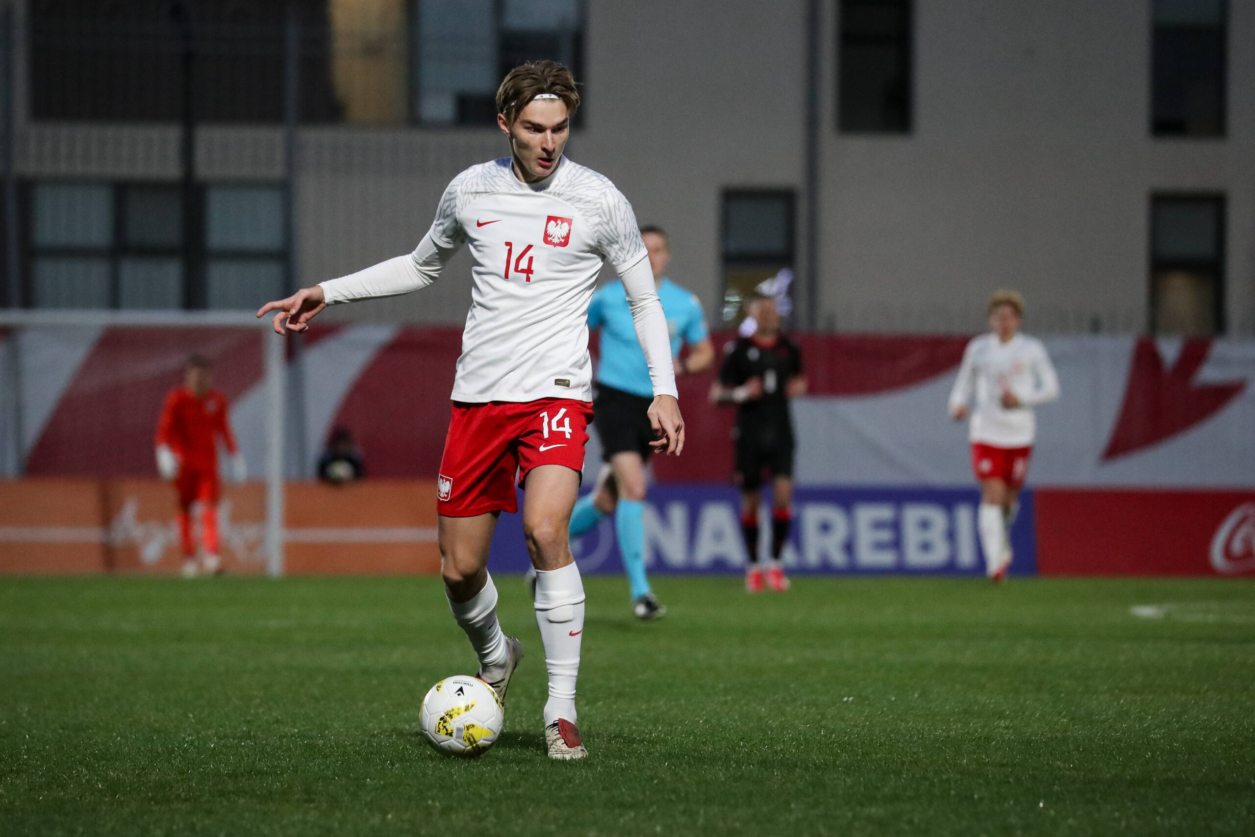 Kacper Potulski of Poland during the UEFA European Under-19 Championship qualifying match between Poland and Georgia at the M. Meskhi II Stadium on March 19, 2025 in Tbilisi, Georgia. Tbilisi    Ilia Chavchavadze Avenue, Zemo Vake, Vake, Vake District, Tbilisi, 1062, Georgia Georgia Copyright: xArturxStabulnieksx A86I4971
2025.03.19 Tbilisi
pilka nozna Eliminacje , Kwalifikacje do Mistrzostw Europy U-19
Gruzja - Polska
Foto IMAGO/PressFocus

!!! POLAND ONLY !!!