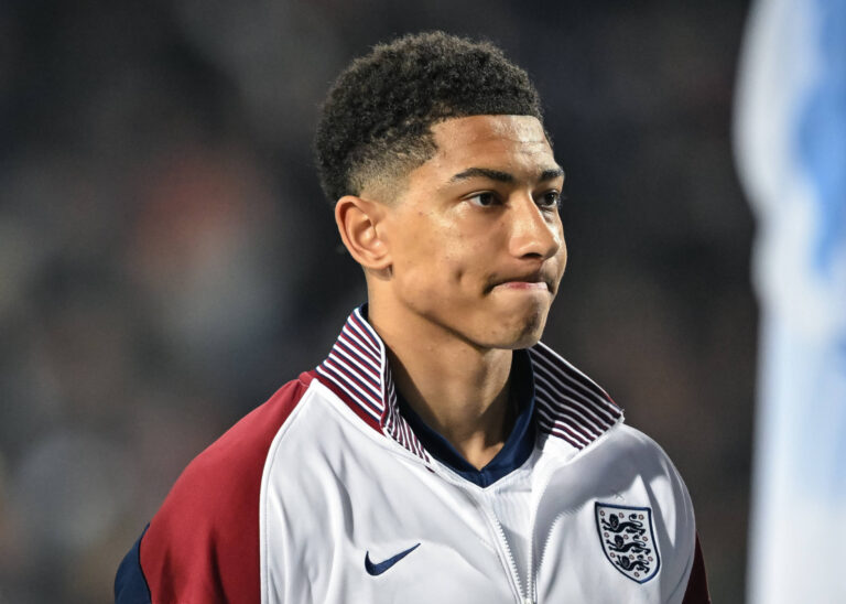 West Bromwich, England, 24th March 2025. Jobe Bellingham of England lines up ahead of the International Friendly, Landerspiel, Nationalmannschaft match at The Hawthorns, West Bromwich. Picture credit should read: Cody Froggatt / Sportimage EDITORIAL USE ONLY. No use with unauthorised audio, video, data, fixture lists, club/league logos or live services. Online in-match use limited to 120 images, no video emulation. No use in betting, games or single club/league/player publications. SPI_011_CF_ENGLAND_U21_V_PORTUGAL_U21 SPI-3771-0011
2025.03.24 West Bromwich
pilka nozna , miedzynarodowy mecz towarzyski reprezentacji U-21
Anglia U21 - Portugalia U21
Foto IMAGO/PressFocus

!!! POLAND ONLY !!!