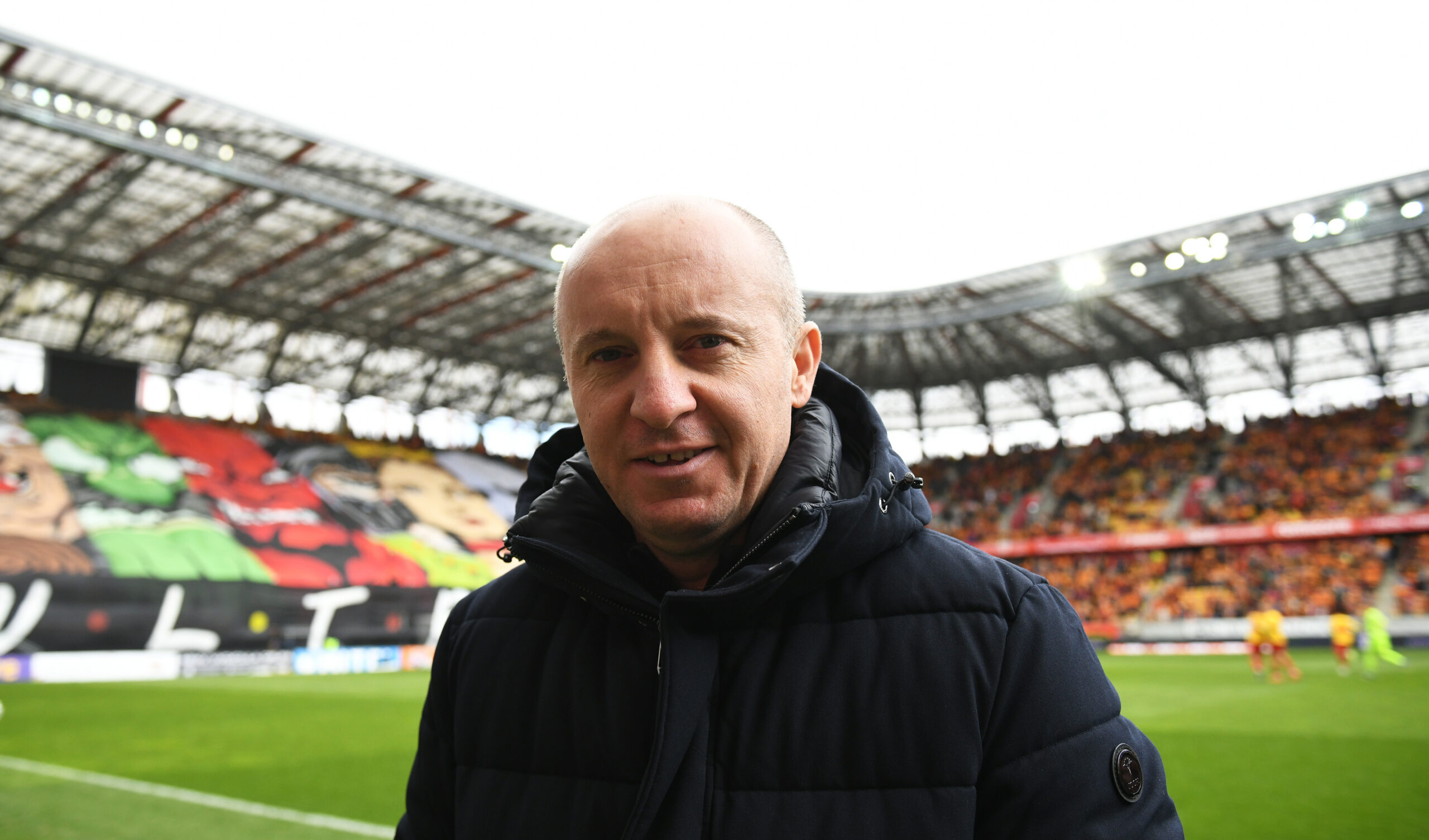 2025.04.06 Bialystok Pilka nozna PKO Ekstraklasa sezon 2024/2025 27. kolejka rozgrywek Jagiellonia Bialystok (zolto-czerwone) - Piast Gliwice N/z Aleksandar Vukovic trener Piasta Gliwice szkoleniowiec coach Foto Michal Kosc / PressFocus 
2025.04.06 Bialystok Football Polish PKO Ekstraklasa season 2024/2025 Jagiellonia Bialystok - Piast Gliwice Credit Michal Kosc / PressFocus