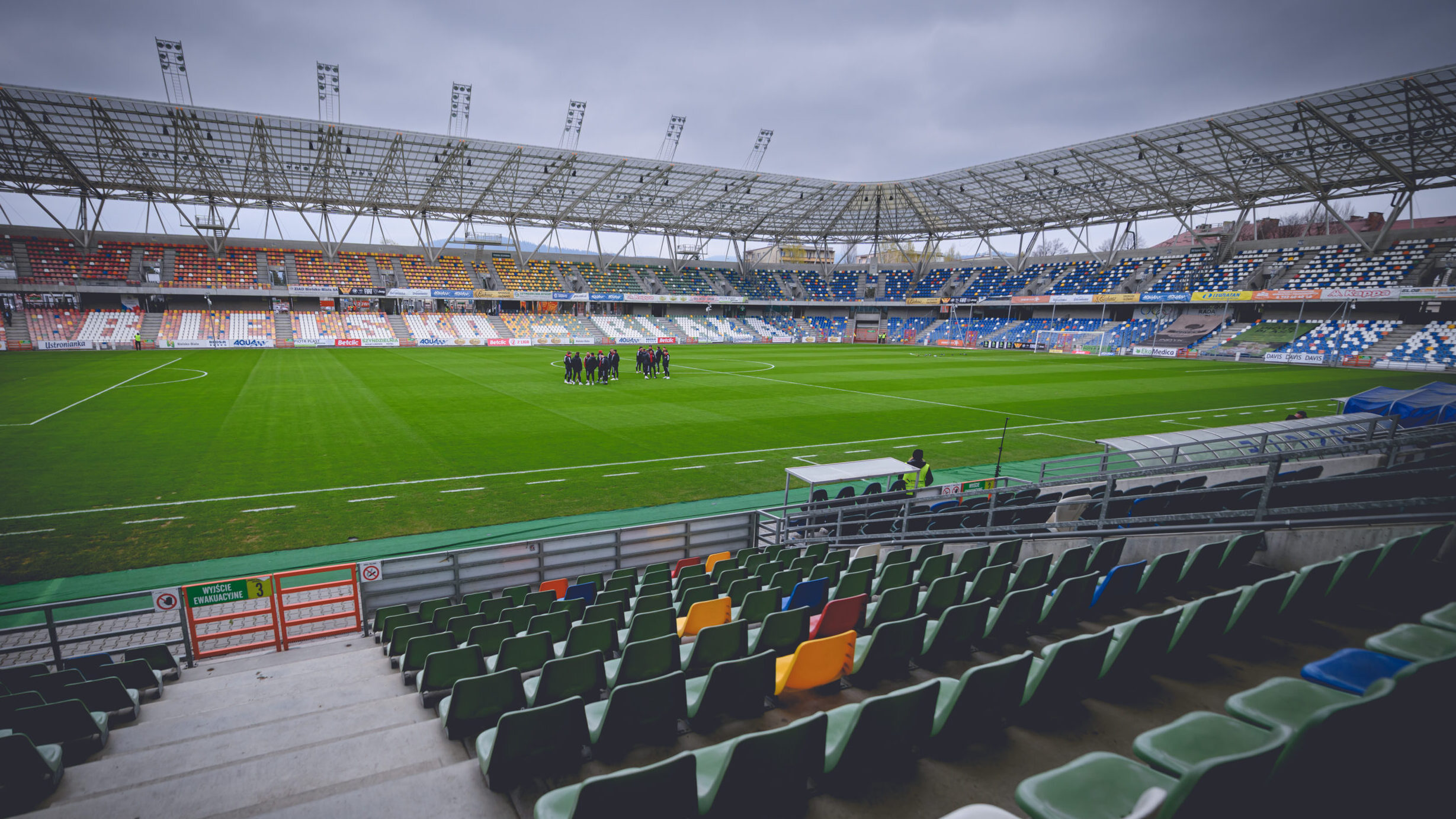 11.04.2025 Bielsko Biala  
Pilka nozna,
Betclic 2 liga sezon 2024/2025,
Podbeskidzie Bielsko Biala - Chojniczanka Chojnice 
n/z Stadion Podbeskidzia Bielsko Biala 
foto Krzysztof Dzierzawa / PressFocus
11.04.2025 Bielsko Biala
Football,
second division season 2024/2025 ,
Podbeskidzie Bielsko Biala - Chojniczanka Chojnice 
n/z Stadion Podbeskidzia Bielsko Biala 
foto Krzysztof Dzierzawa / PressFocus