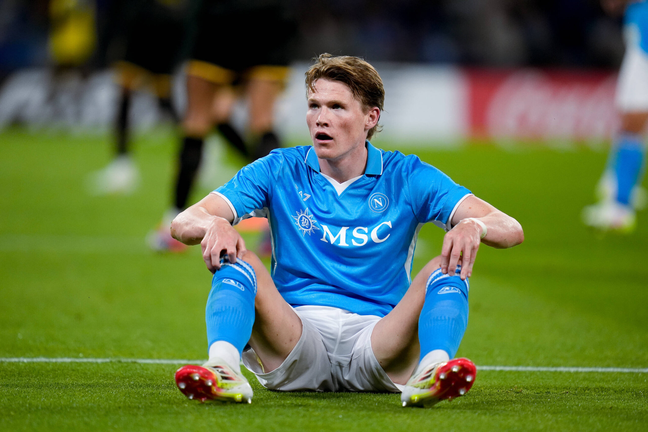 SSC Napoli v Genoa CFC - Serie A Enilive Scott McTominay of SSC Napoli reacts during the serie Serie A Enilive match between SSC Napoli and Genoa CFC at Stadio Diego Armando Maradona on May 11, 2025 in Naples, Italy Naples Stadio Diego Armando Maradona Naples Italy Copyright: xGiuseppexMaffiax SerieA_Napoli-Genoa_110525_BRU3145
2025.05.11 Neapol
pilka nozna , liga wloska
SSC Napoli - Genoa CFC
Foto IMAGO/PressFocus

!!! POLAND ONLY !!!