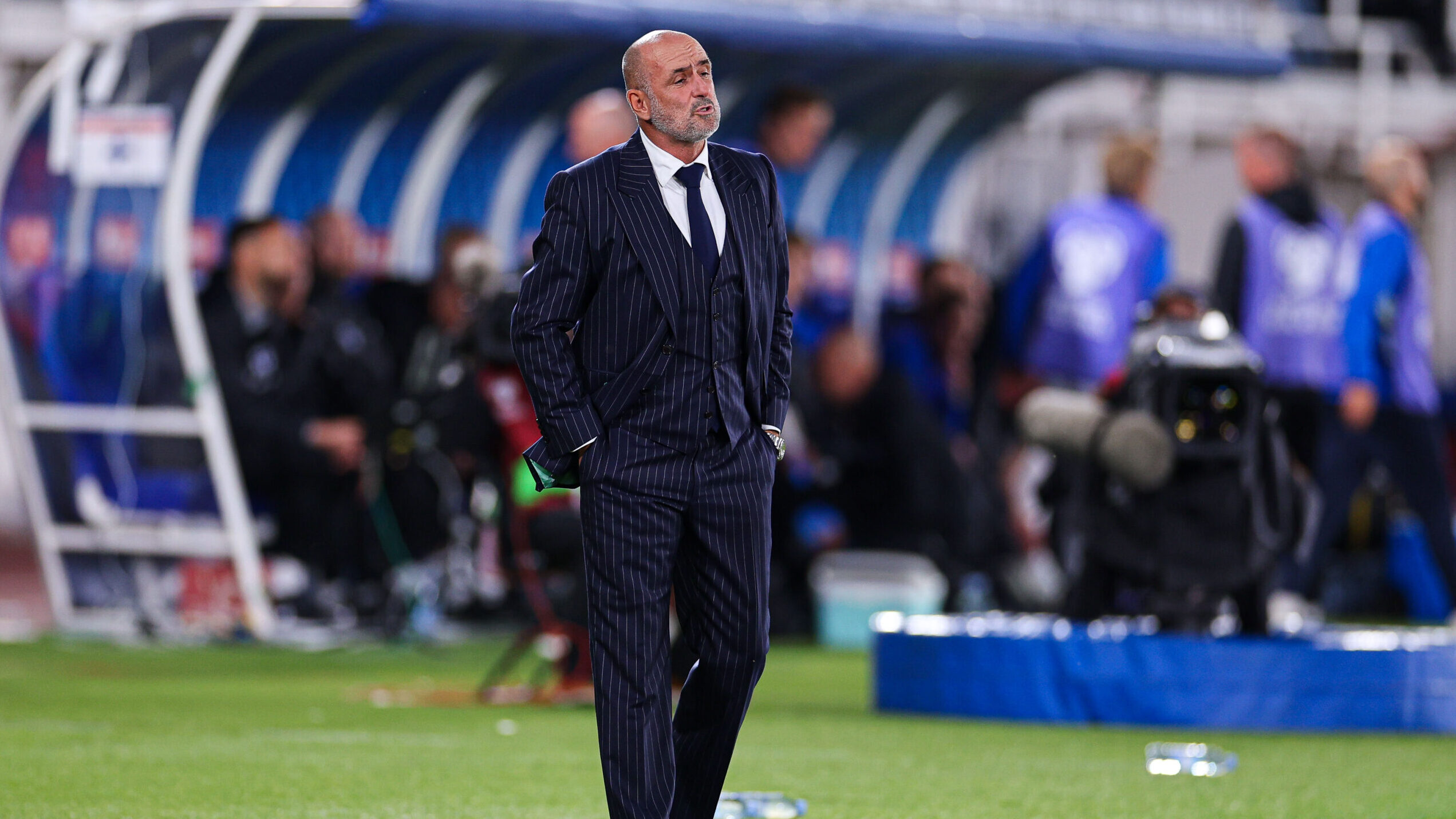 2025.06.10 Helsinki
pilka nozna FIFA Kwalifikacje do Mistrzostw Swiata
Finlandia - Polska
N/z Michal Probierz (trener, head coach)
Foto Pawel Andrachiewicz / PressFocus

2025.06.10 Helsinki
Football - FIFA World Cup qualification
Finland - Poland
Michal Probierz (trener, head coach)
Credit: Pawel Andrachiewicz / PressFocus