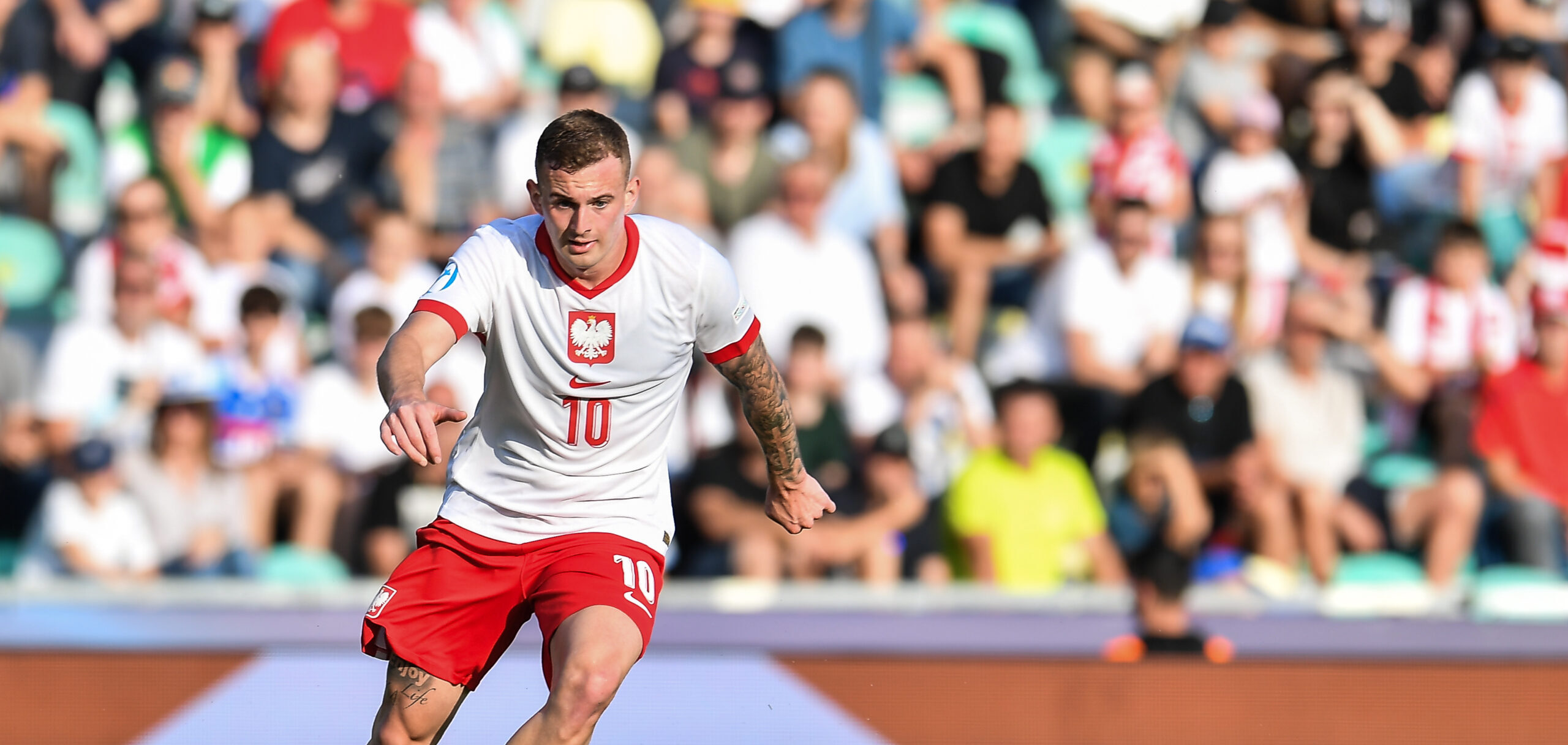 2025.06.17 Zylina
Pilka nozna kadra reprezentacja Mistrzostwa Europy U21 Slowacja 2025
Francja - Polska
N/z Kacper Kozlowski
Foto Mateusz Sobczak / PressFocus

2025.06.17 Zilina
Football 2025 UEFA European Under 21 Championship
France v Poland
Kacper Kozlowski
Credit: Mateusz Sobczak / PressFocus