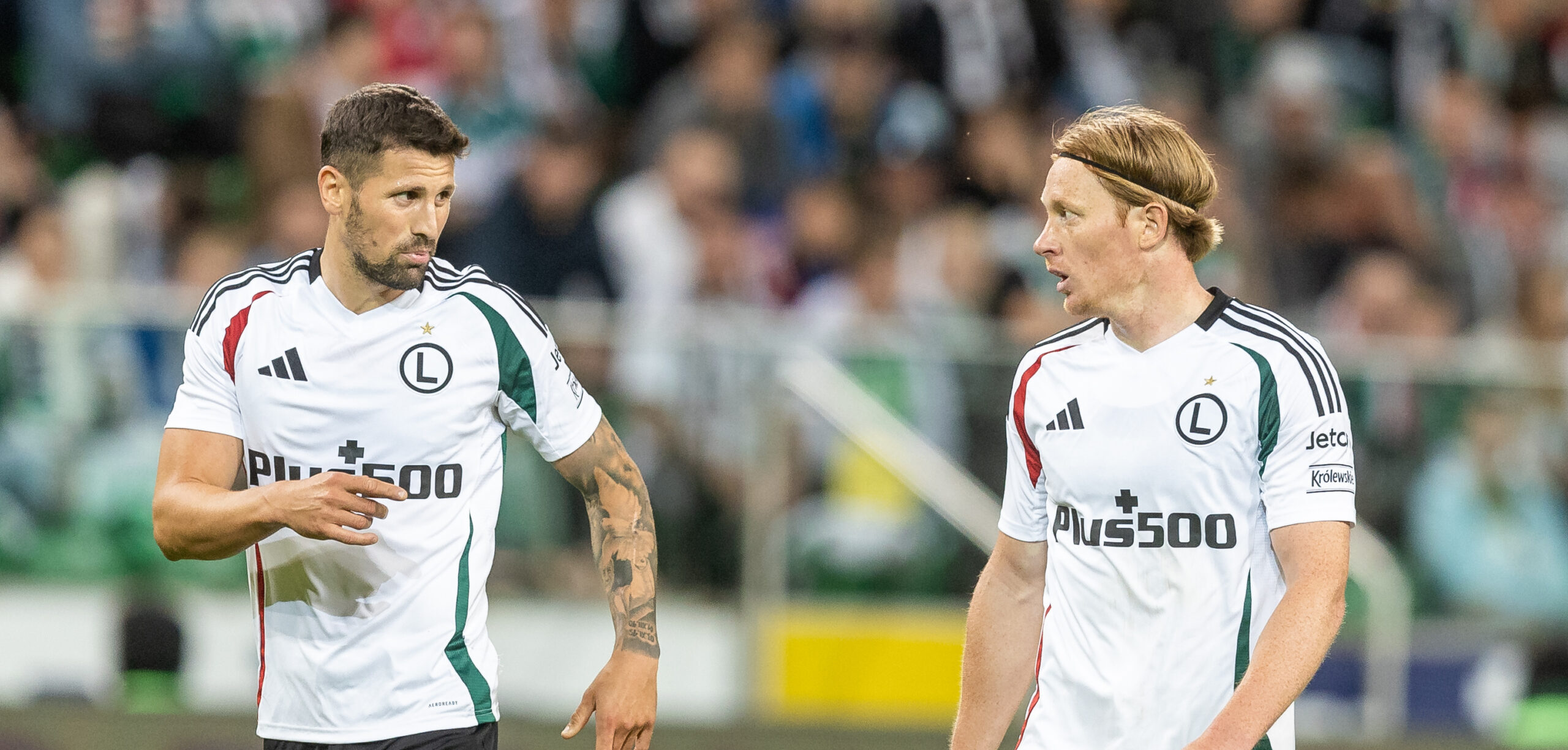 2025.07.10 Warszawa
pilka nozna kwalifikacje Ligi Konferencji sezon 2025/2026
Legia Warszawa - FK Aktobe
N/z Pawel Wszolek (Legia), Radovan Pankov (Legia)
Foto Tomasz Jastrzebowski / Foto Olimpik / PressFocus

2025.07.10 Warszawa
Football - UEFA Conference League qyalifying season 2025/2026
Legia Warszawa - FK Aktobe
Pawel Wszolek (Legia), Radovan Pankov (Legia)
Credit: Tomasz Jastrzebowski / Foto Olimpik / PressFocus